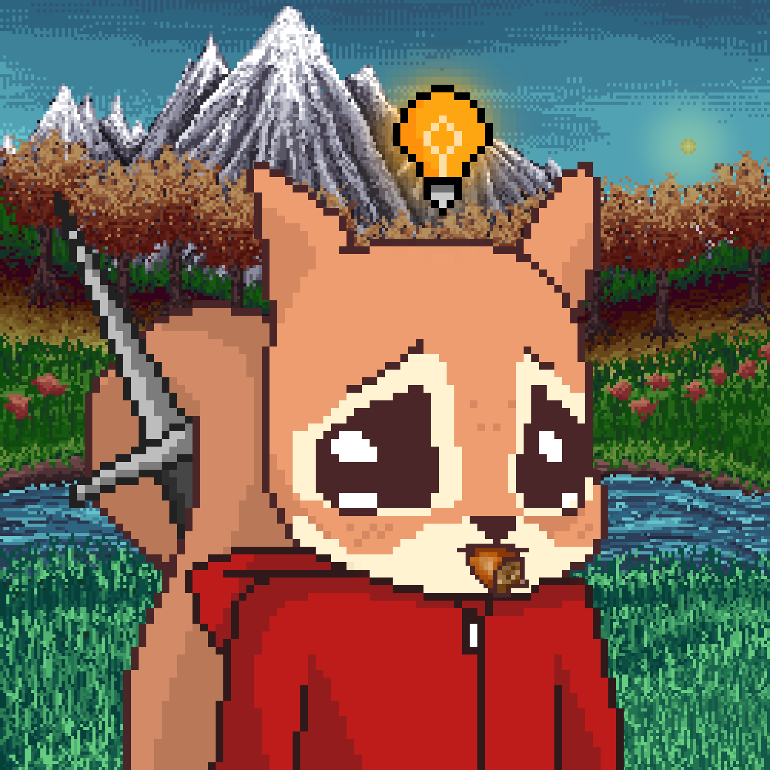 Pixel Squirrels #1338 NFT on Algorand