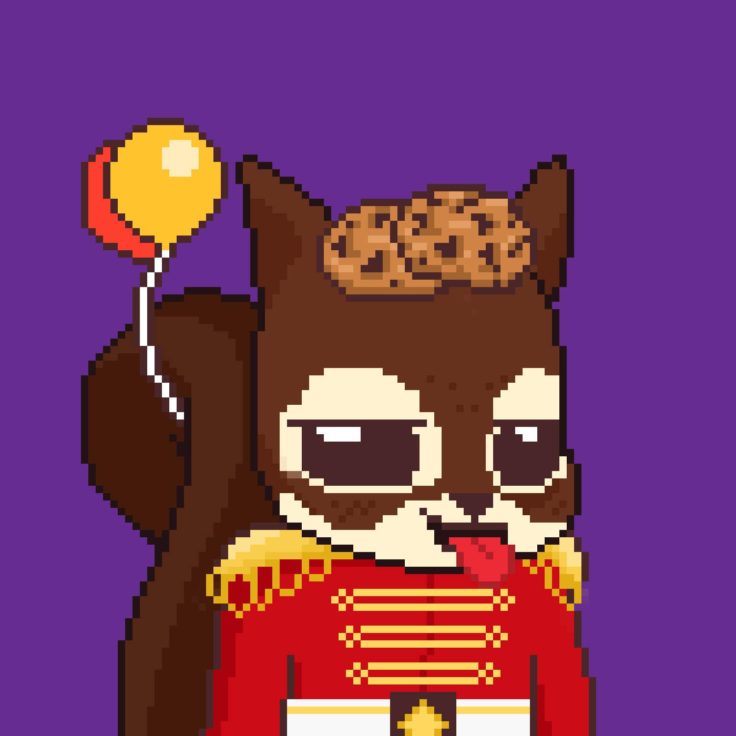 Pixel Squirrels #1340 NFT on Algorand