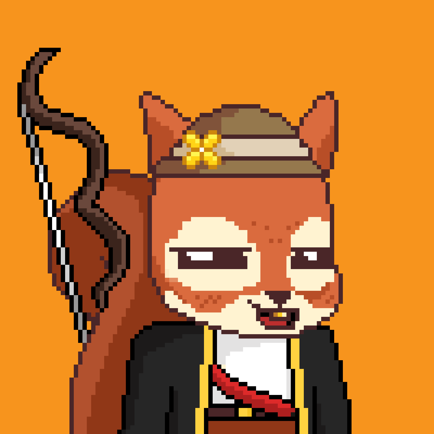 Pixel Squirrels #1346 NFT on Algorand