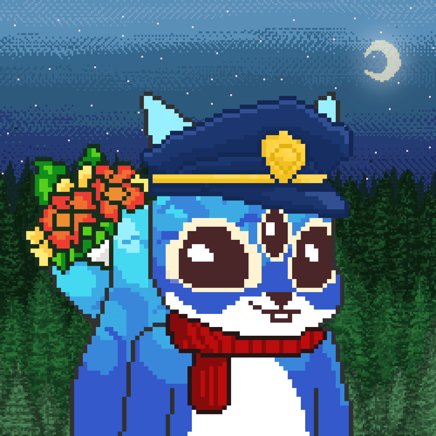 Pixel Squirrels #1353 NFT on Algorand