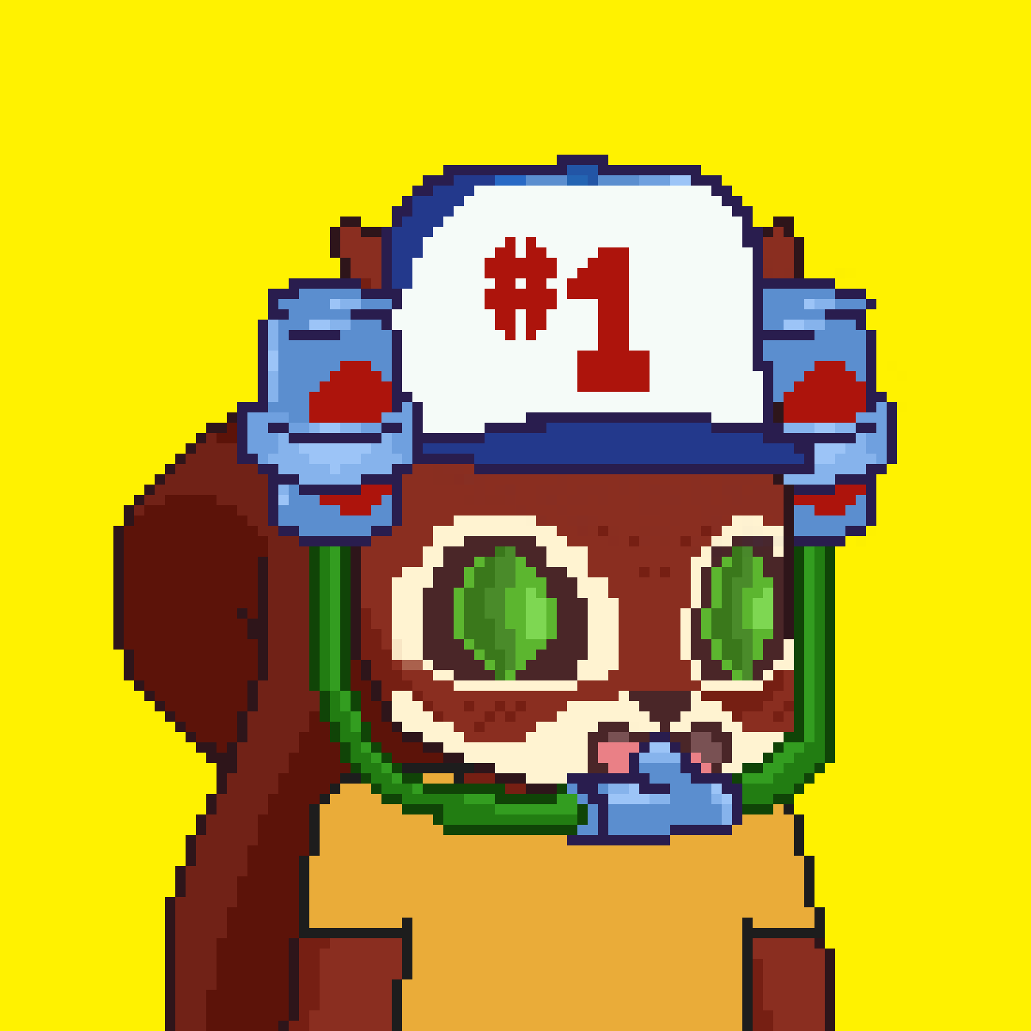 Pixel Squirrels #1354 NFT on Algorand