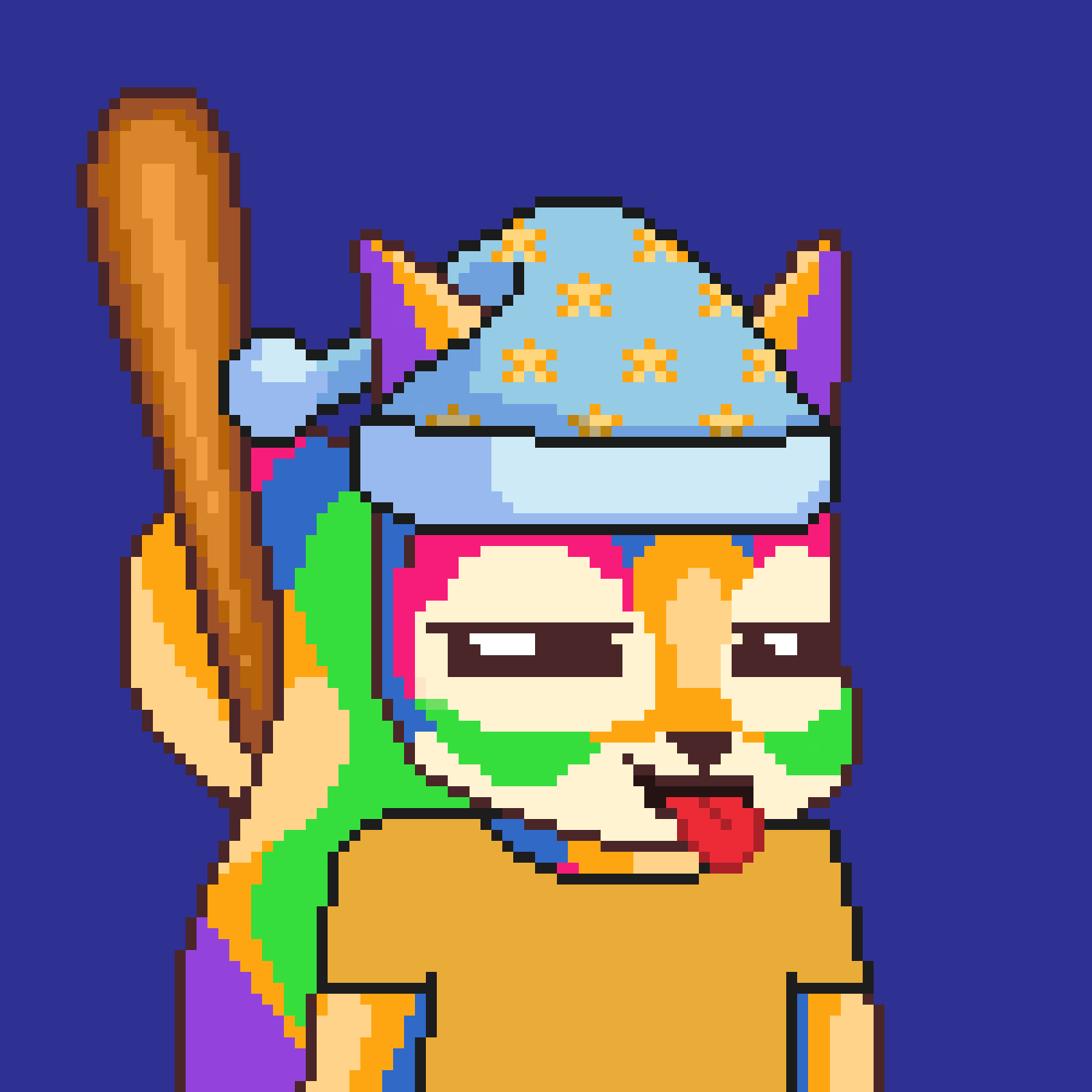 Pixel Squirrels #1359 NFT on Algorand