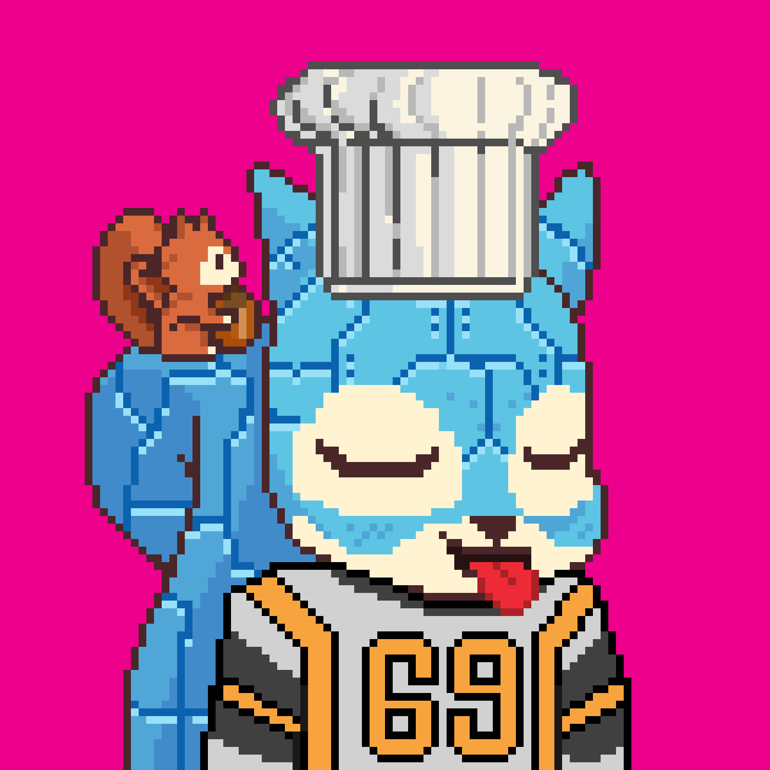 Pixel Squirrels #1361 NFT on Algorand