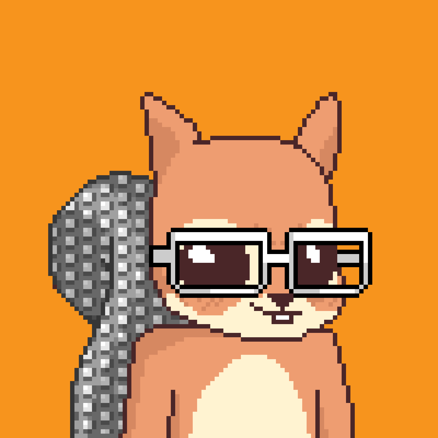 Pixel Squirrels #1362 NFT on Algorand