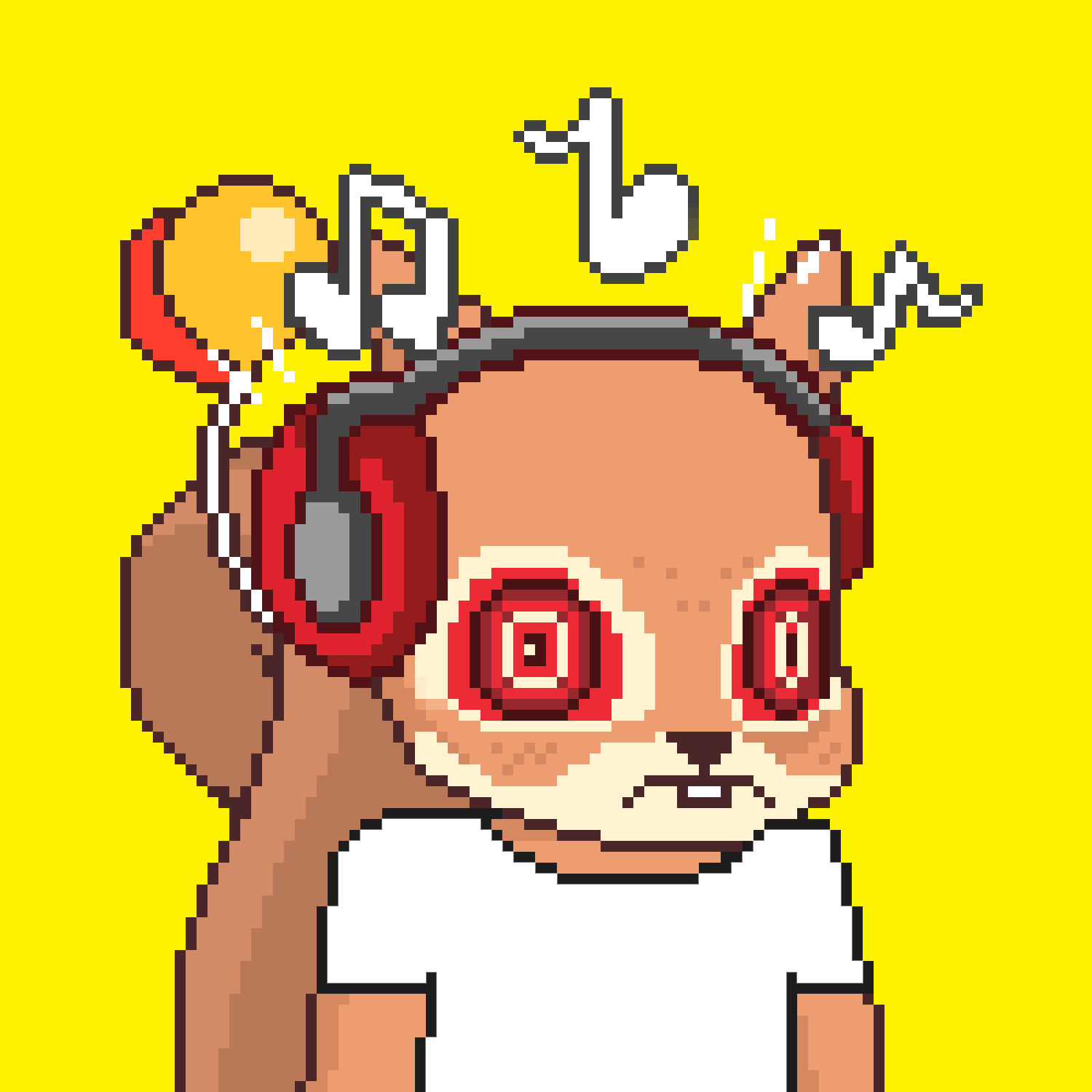 Pixel Squirrels #1366 NFT on Algorand