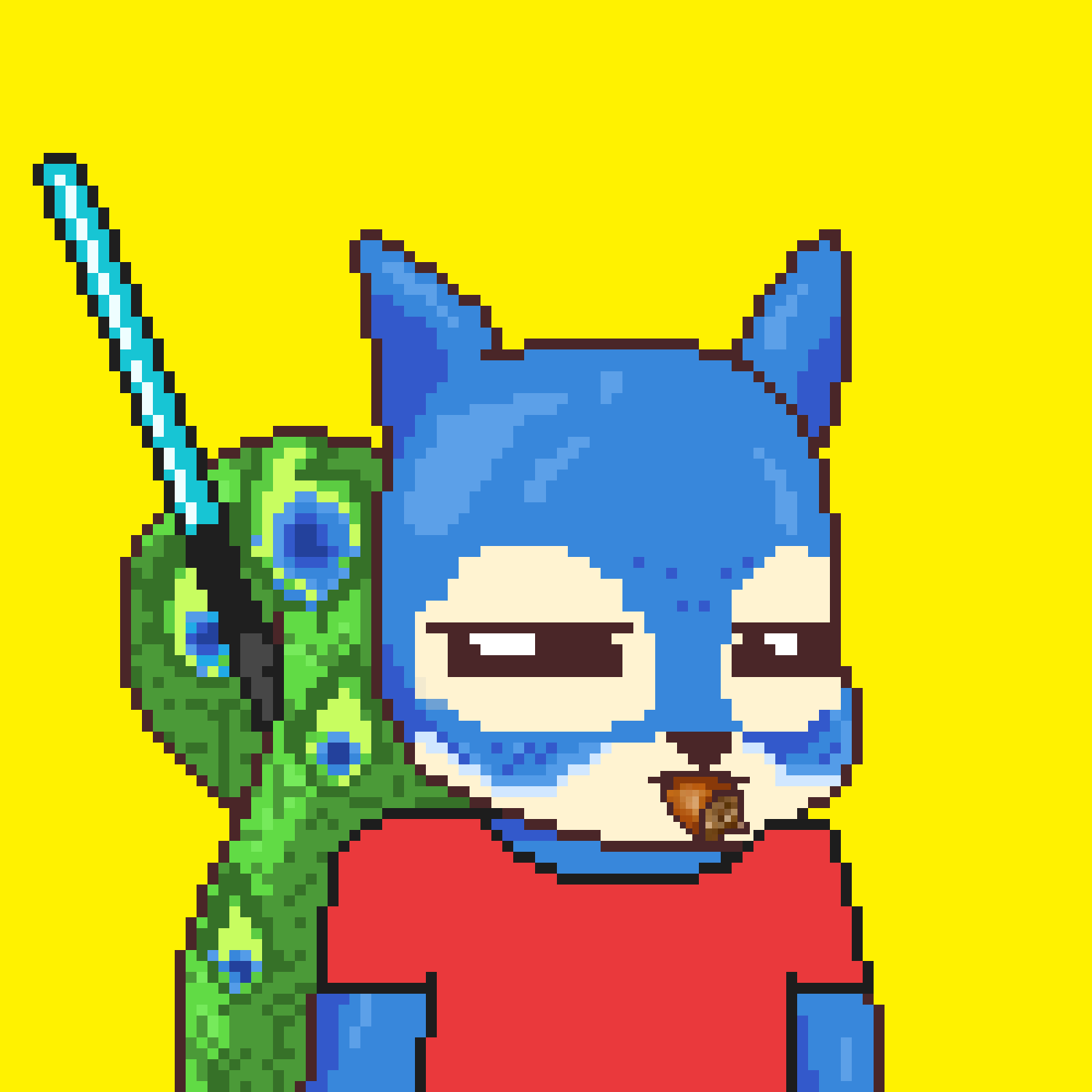 Pixel Squirrels #137 NFT on Algorand