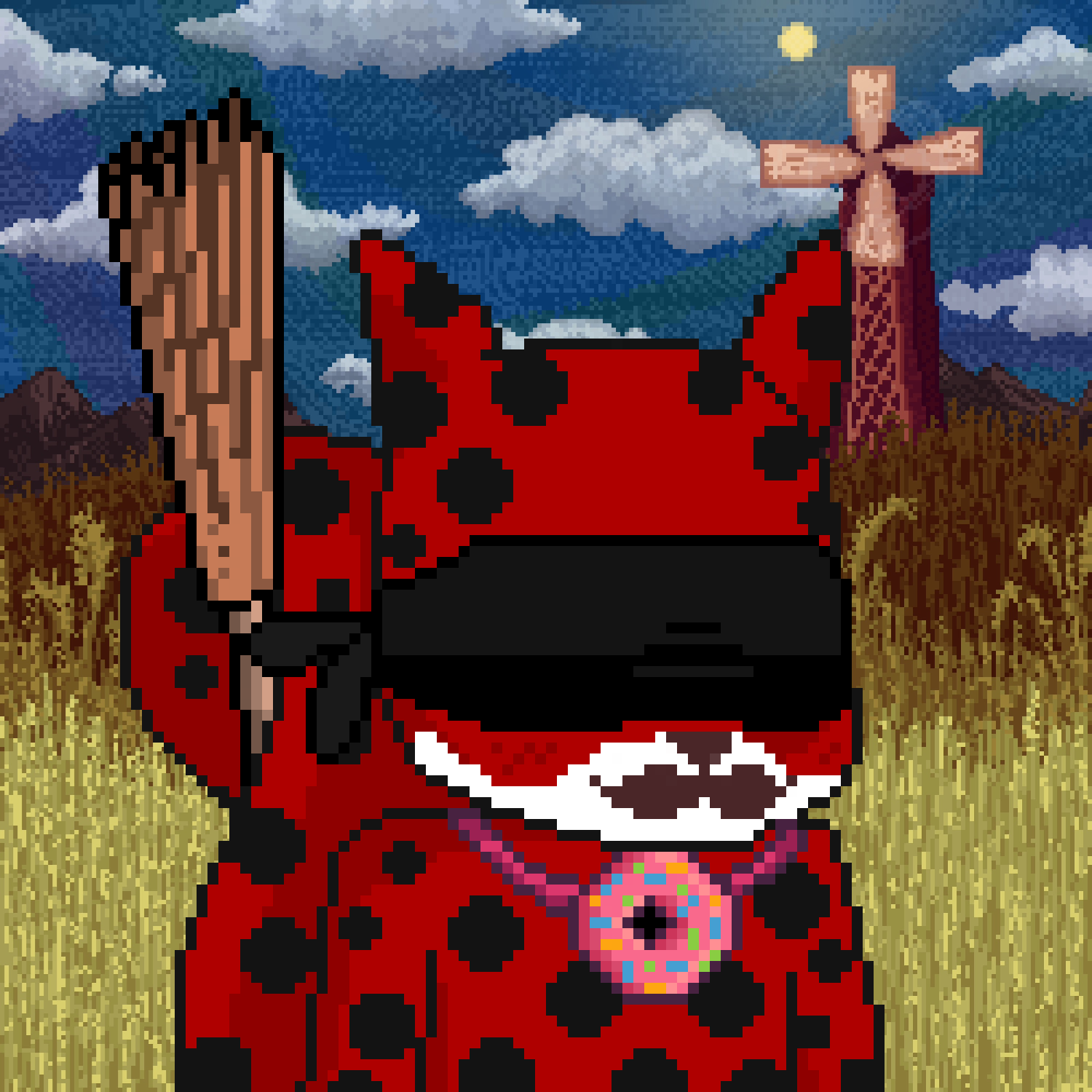 Pixel Squirrels #1372 NFT on Algorand