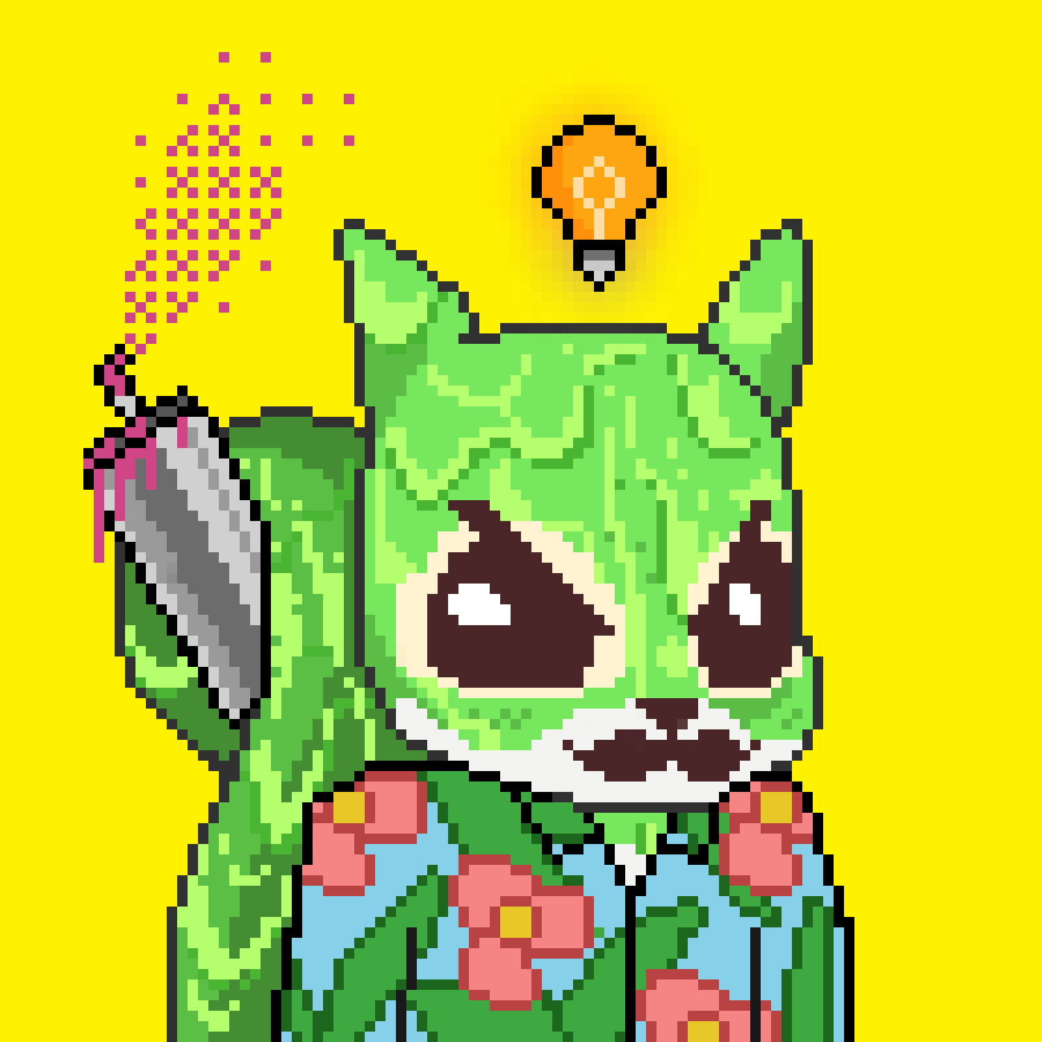 Pixel Squirrels #1376 NFT on Algorand