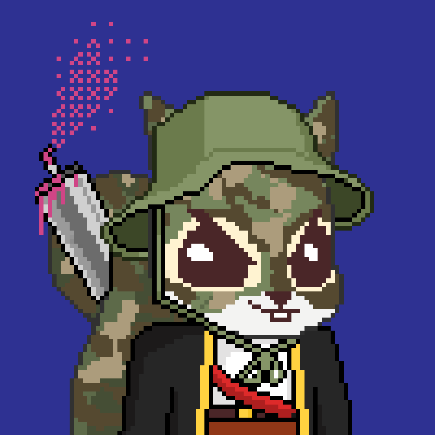 Pixel Squirrels #1381 NFT on Algorand