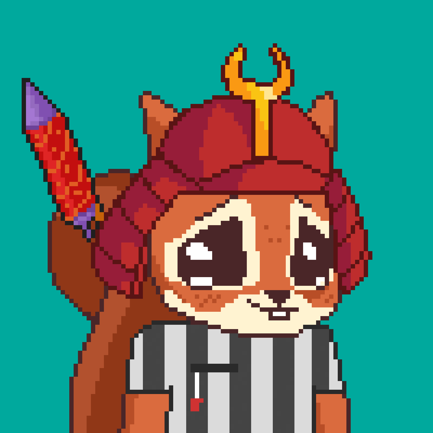 Pixel Squirrels #1384 NFT on Algorand