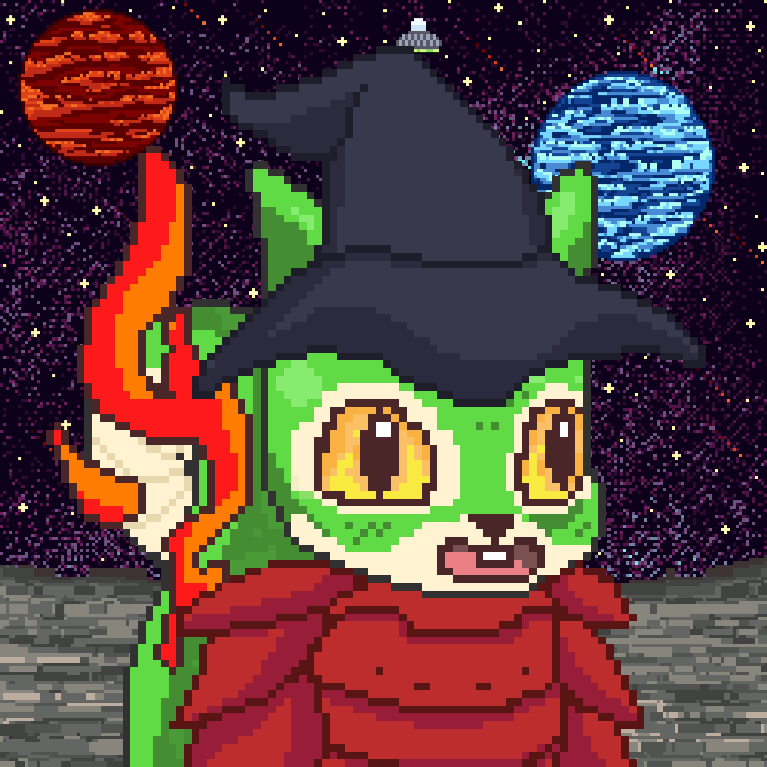 Pixel Squirrels #1386 NFT on Algorand