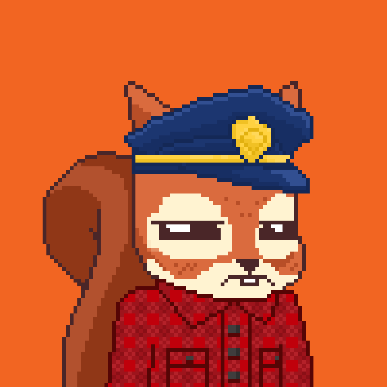 Pixel Squirrels #1419 NFT on Algorand