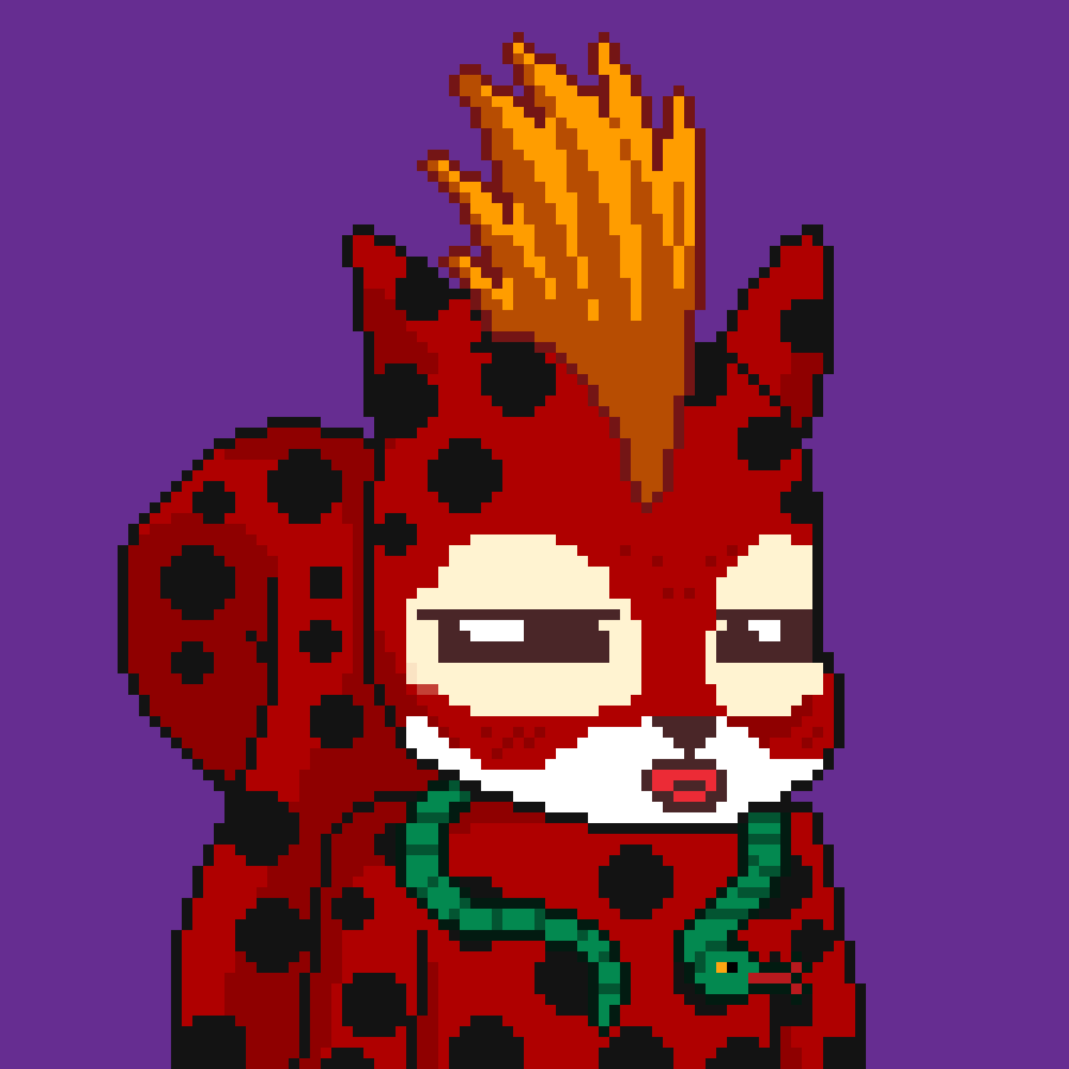 Pixel Squirrels #1420 NFT on Algorand