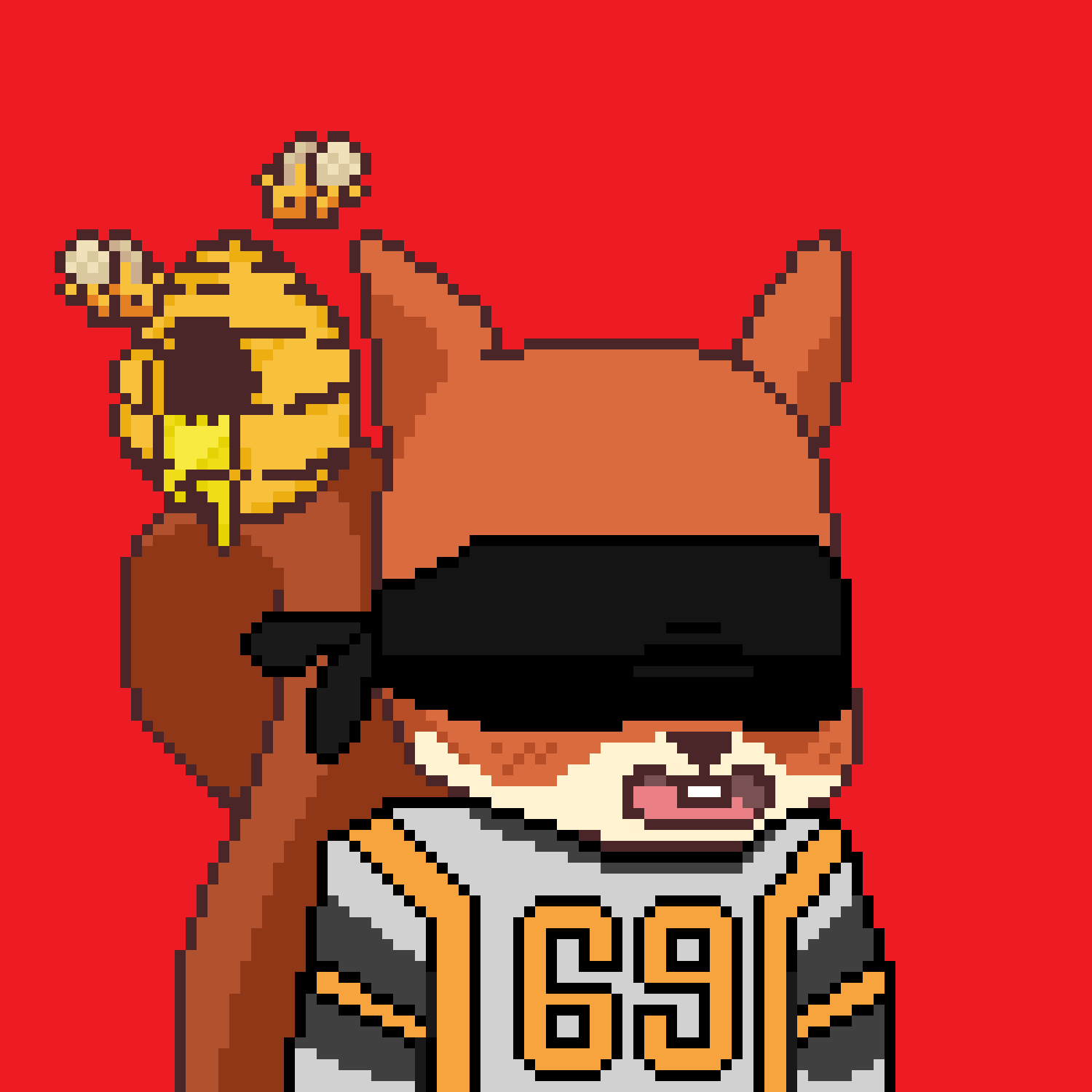 Pixel Squirrels #1421 NFT on Algorand