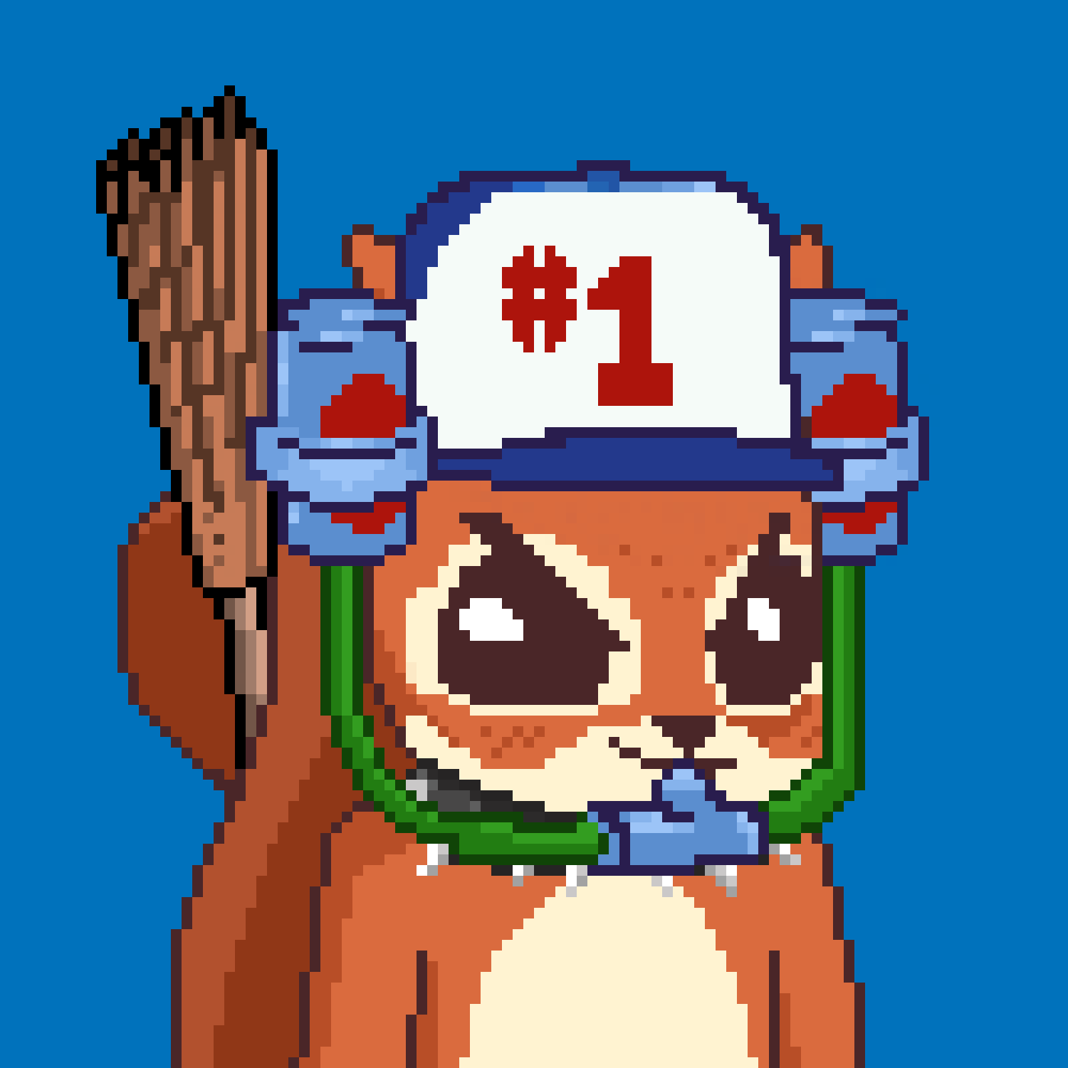 Pixel Squirrels #1430 NFT on Algorand