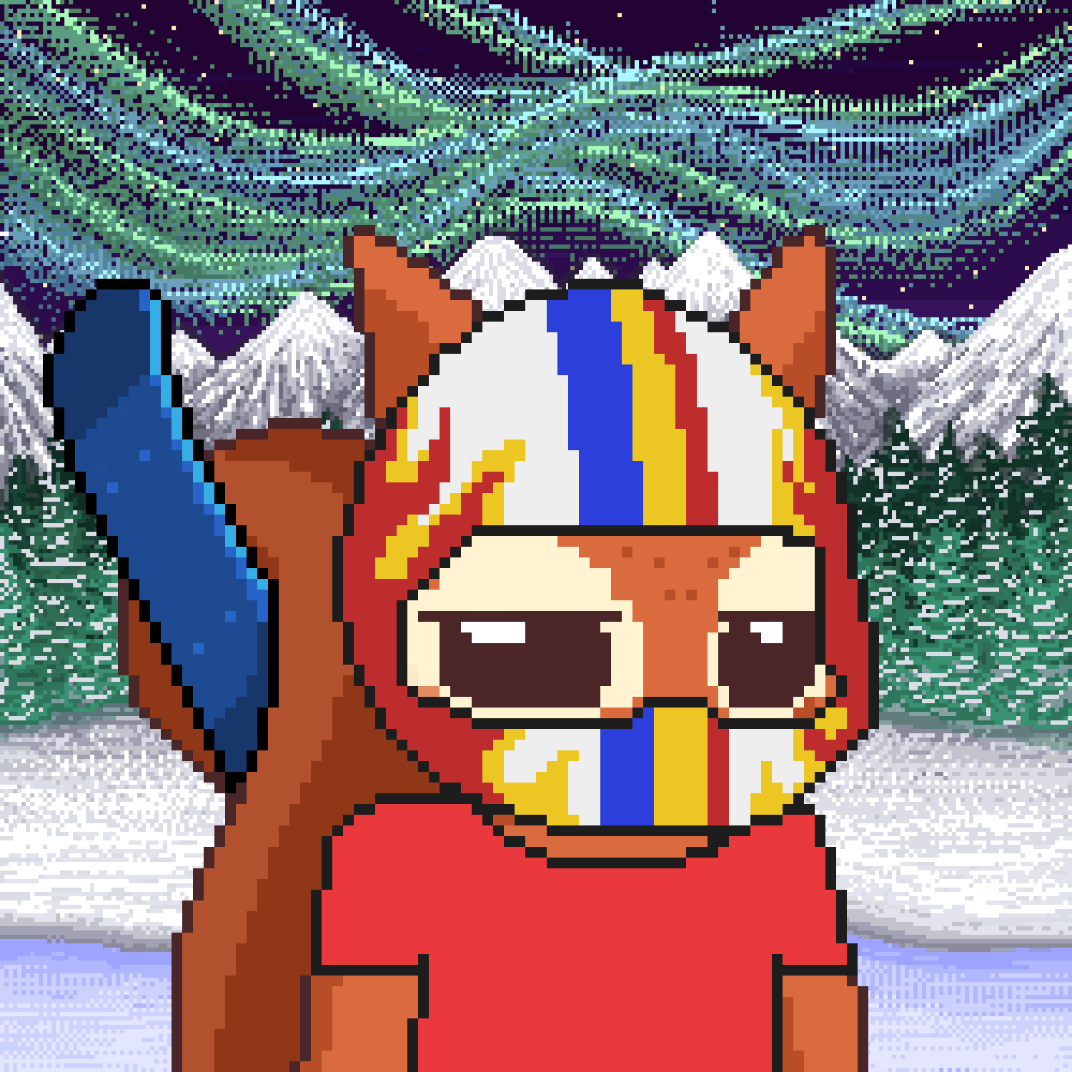 Pixel Squirrels #1432 NFT on Algorand