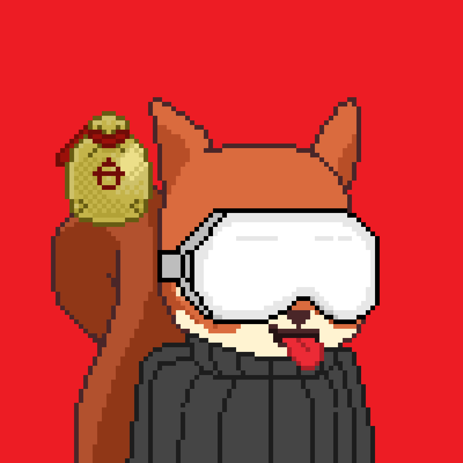 Pixel Squirrels #1435 NFT on Algorand