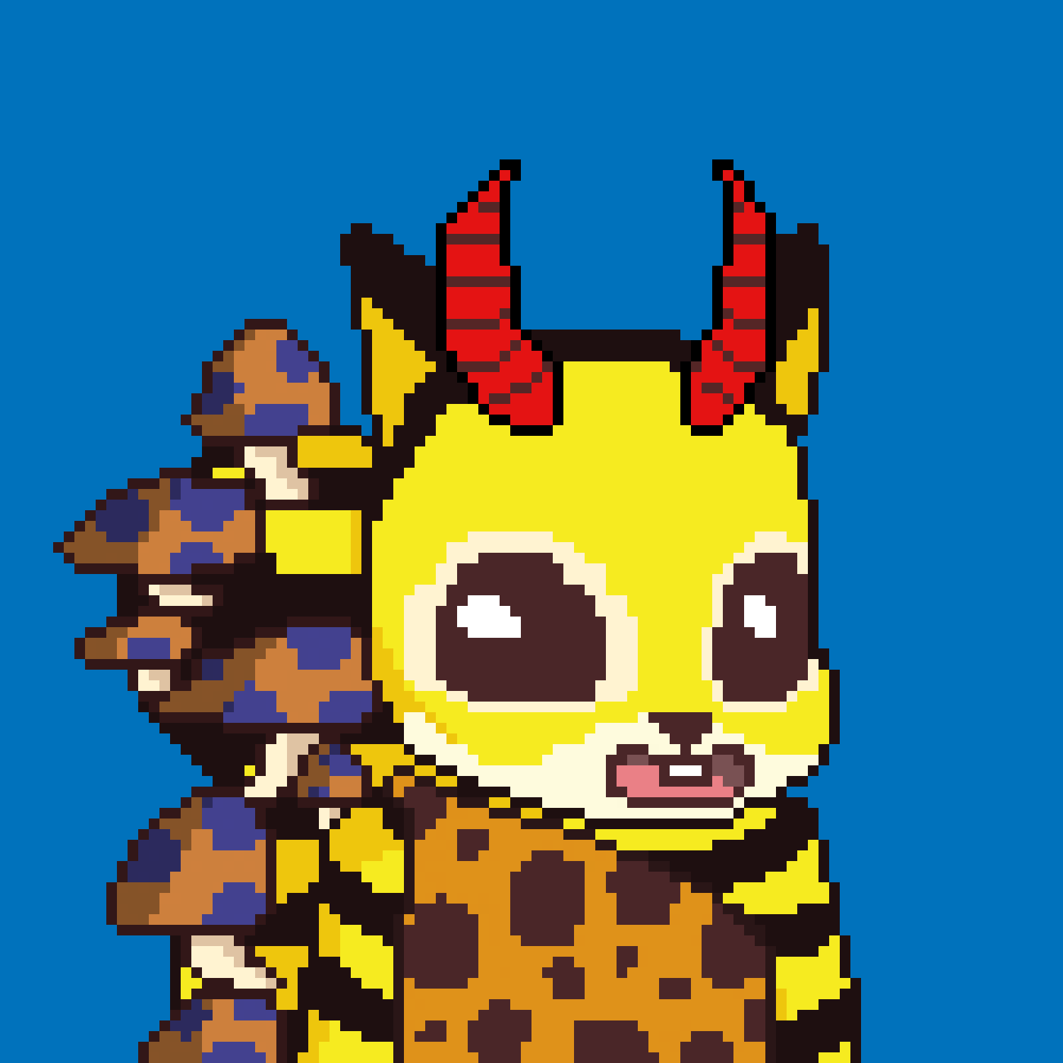 Pixel Squirrels #145 NFT on Algorand