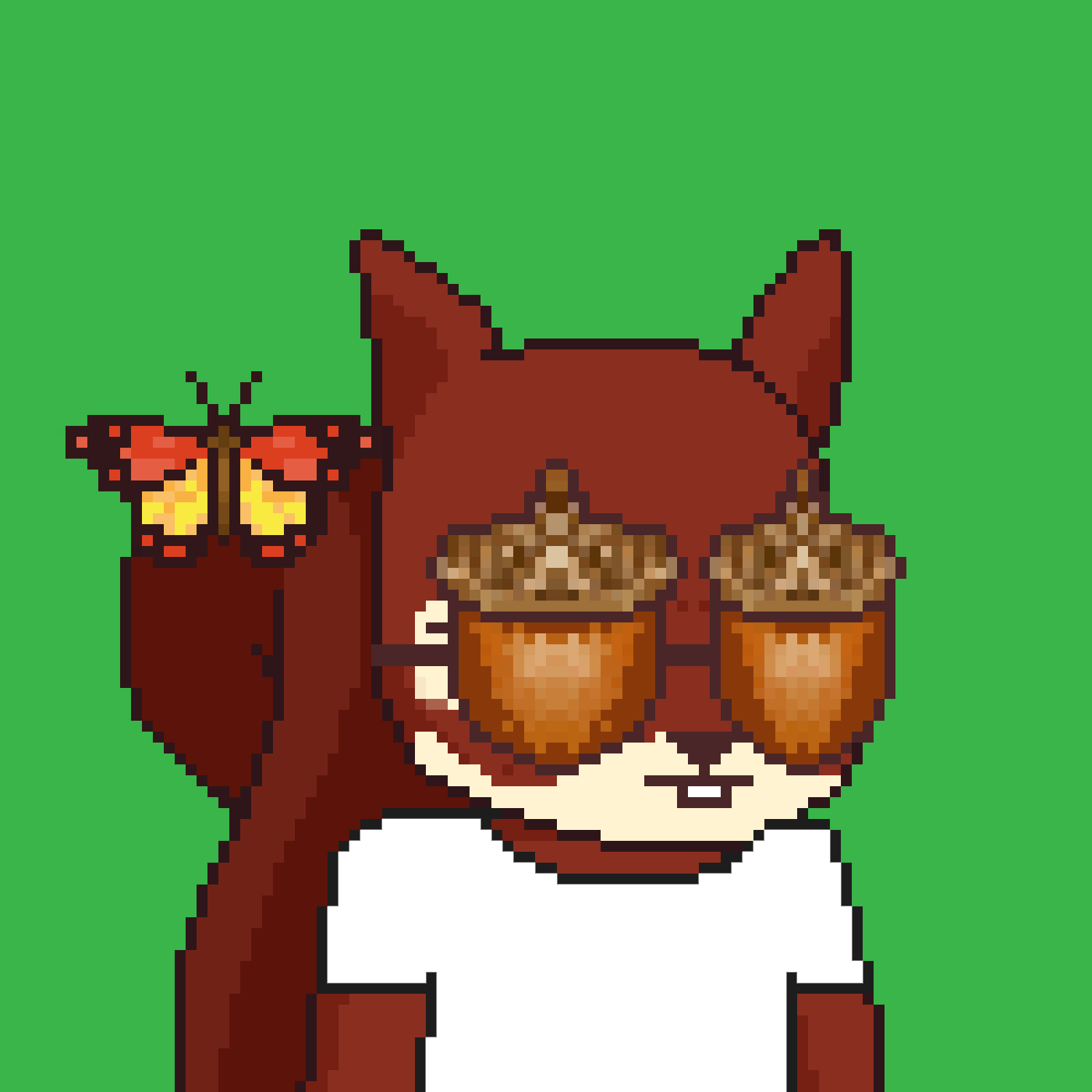 Pixel Squirrels #1453 NFT on Algorand