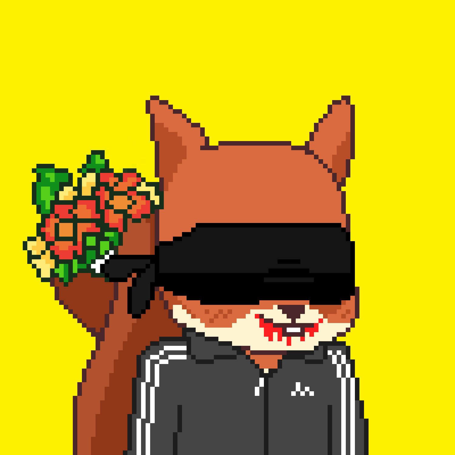 Pixel Squirrels #1461 NFT on Algorand