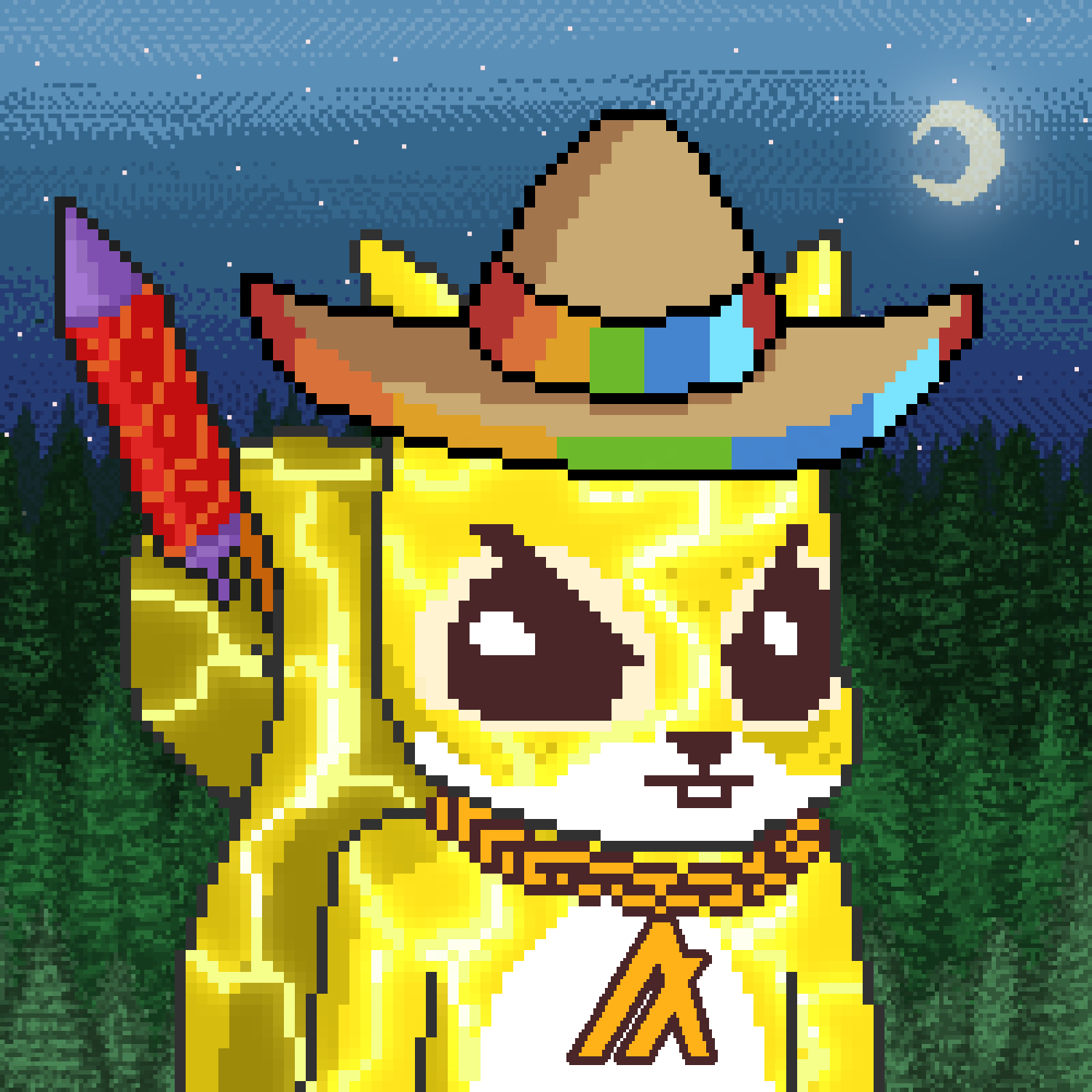 Pixel Squirrels #1475 NFT on Algorand