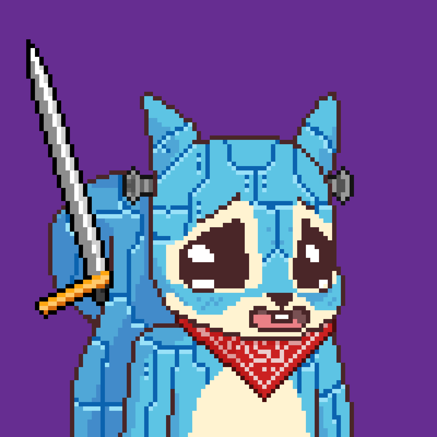 Pixel Squirrels #1491 NFT on Algorand