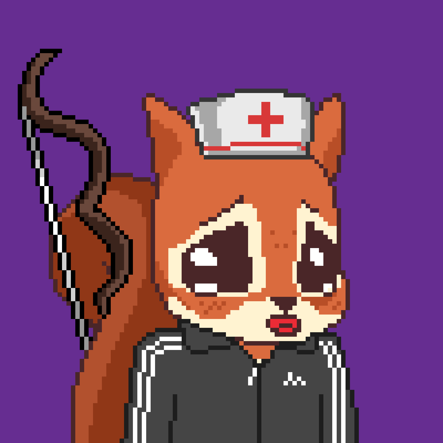 Pixel Squirrels #1492 NFT on Algorand