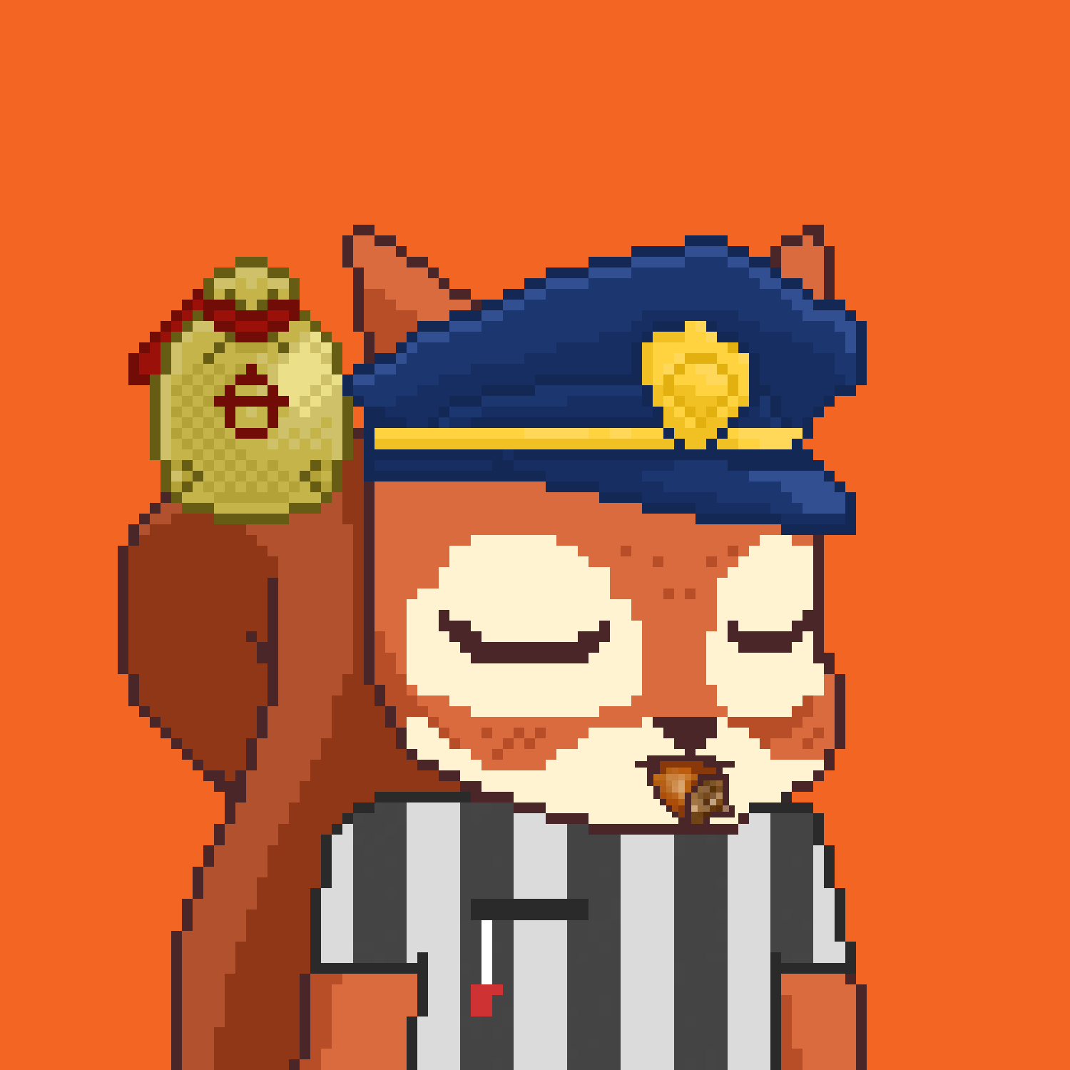 Pixel Squirrels #1494 NFT on Algorand