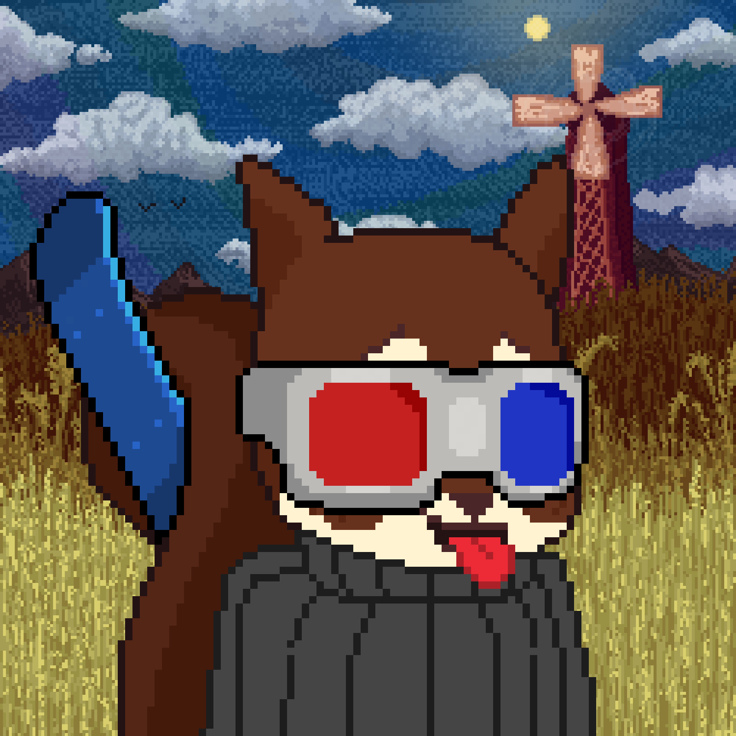 Pixel Squirrels #1495 NFT on Algorand