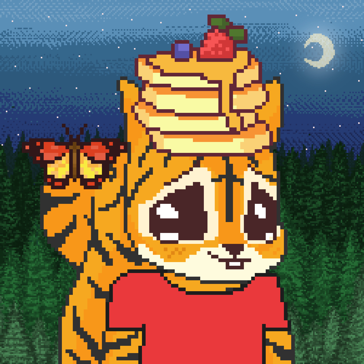 Pixel Squirrels #1497 NFT on Algorand