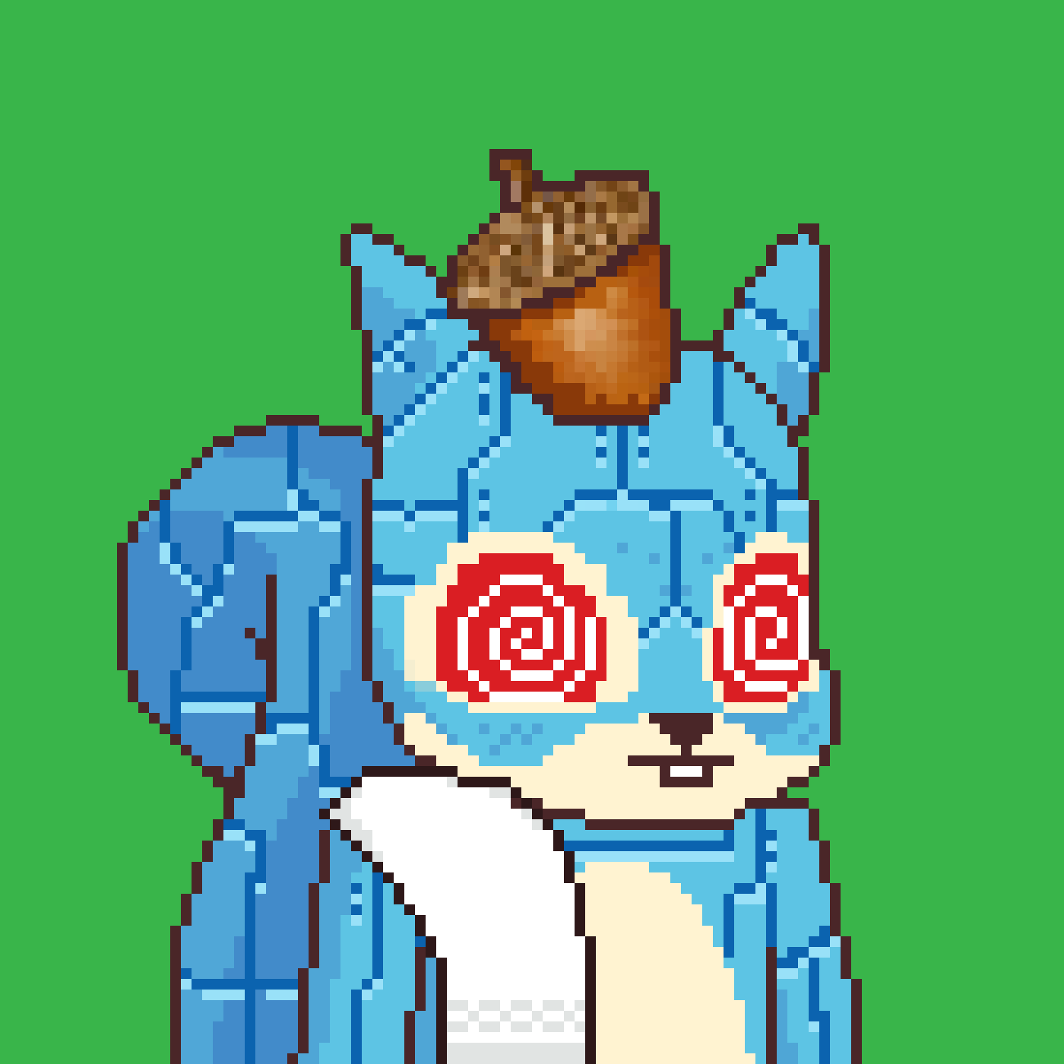 Pixel Squirrels #1520 NFT on Algorand