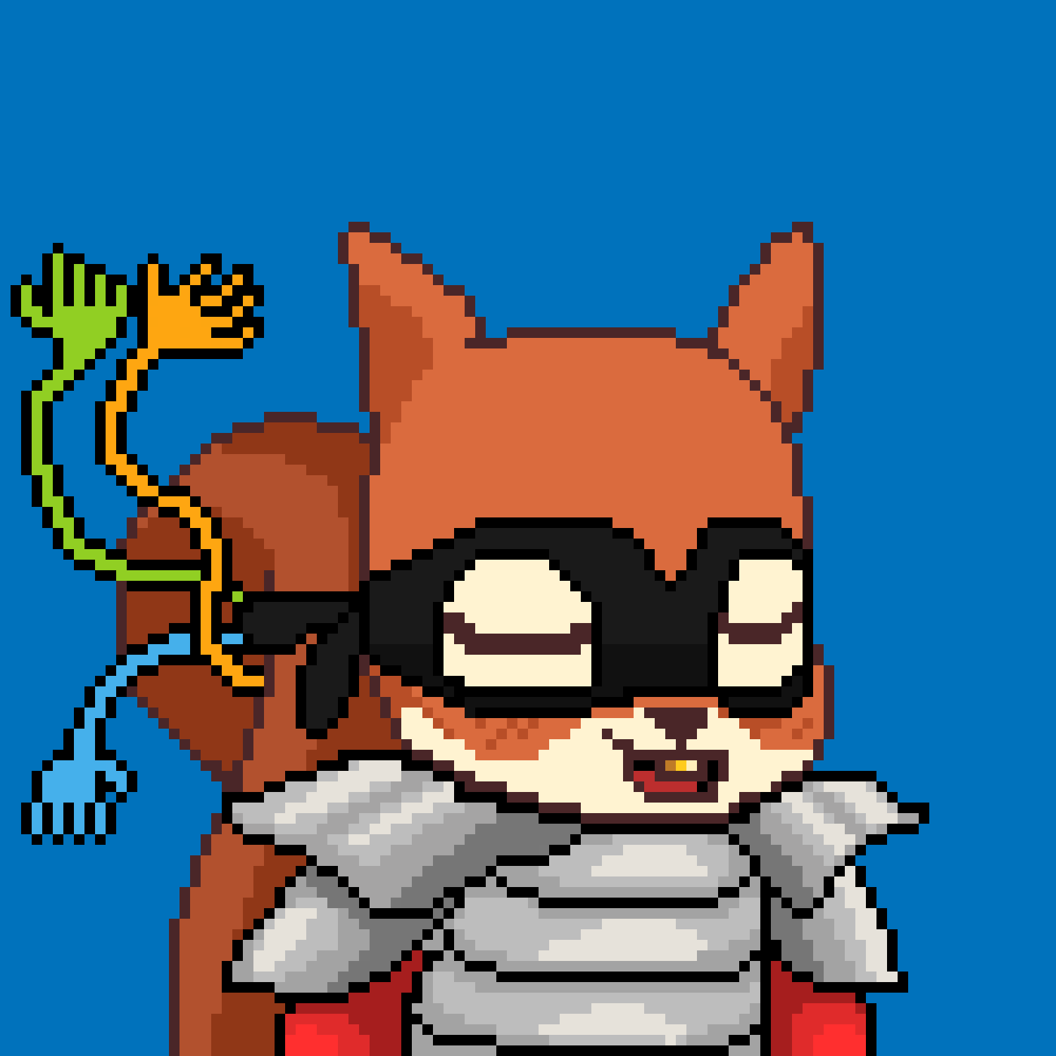 Pixel Squirrels #1525 NFT on Algorand