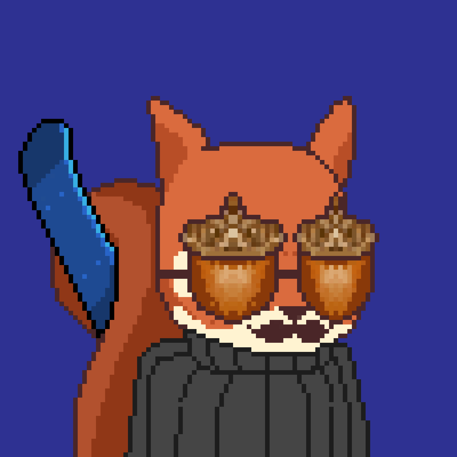 Pixel Squirrels #1526 NFT on Algorand
