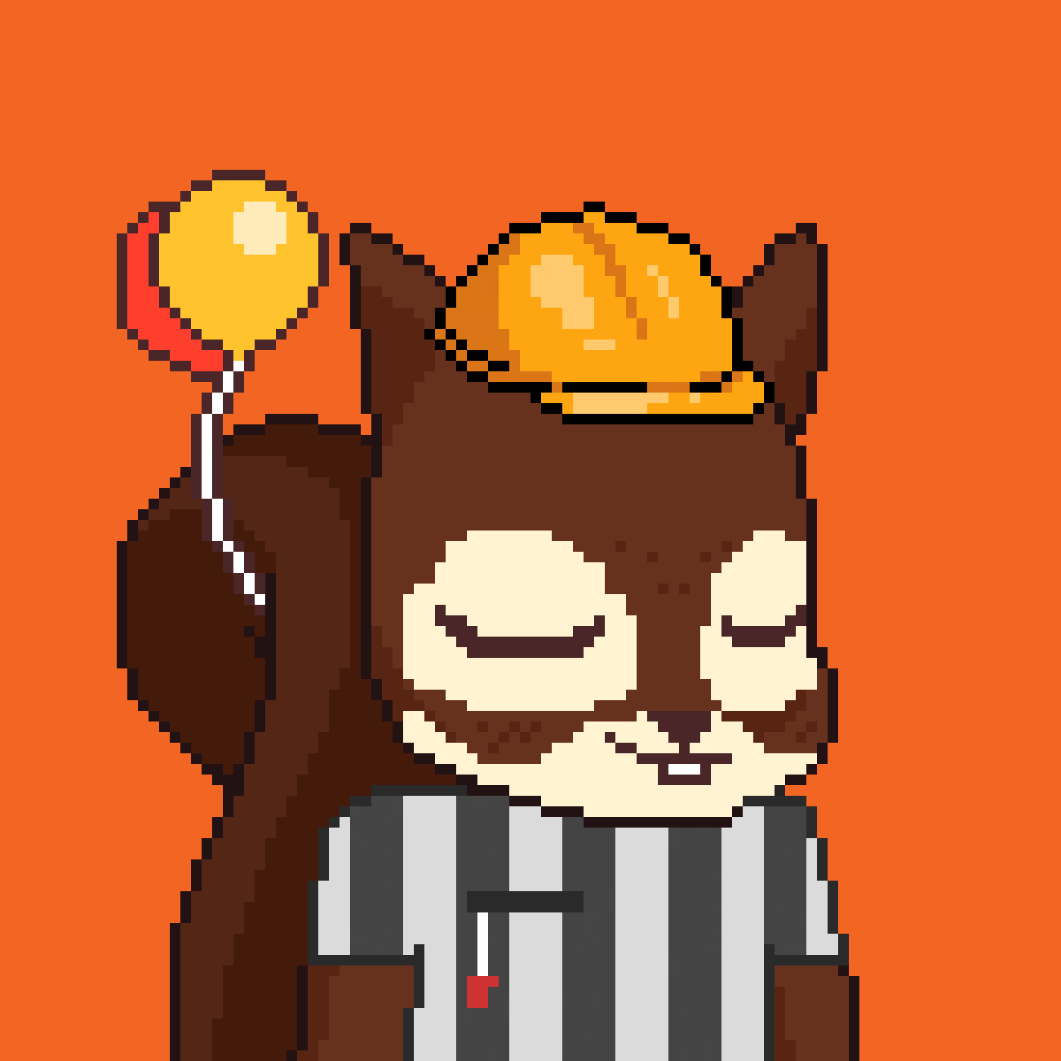 Pixel Squirrels #1538 NFT on Algorand