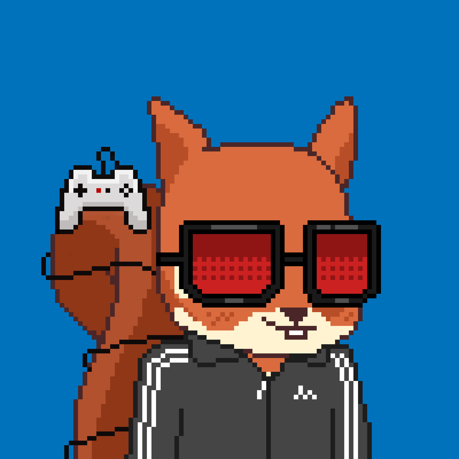 Pixel Squirrels #1540 NFT on Algorand