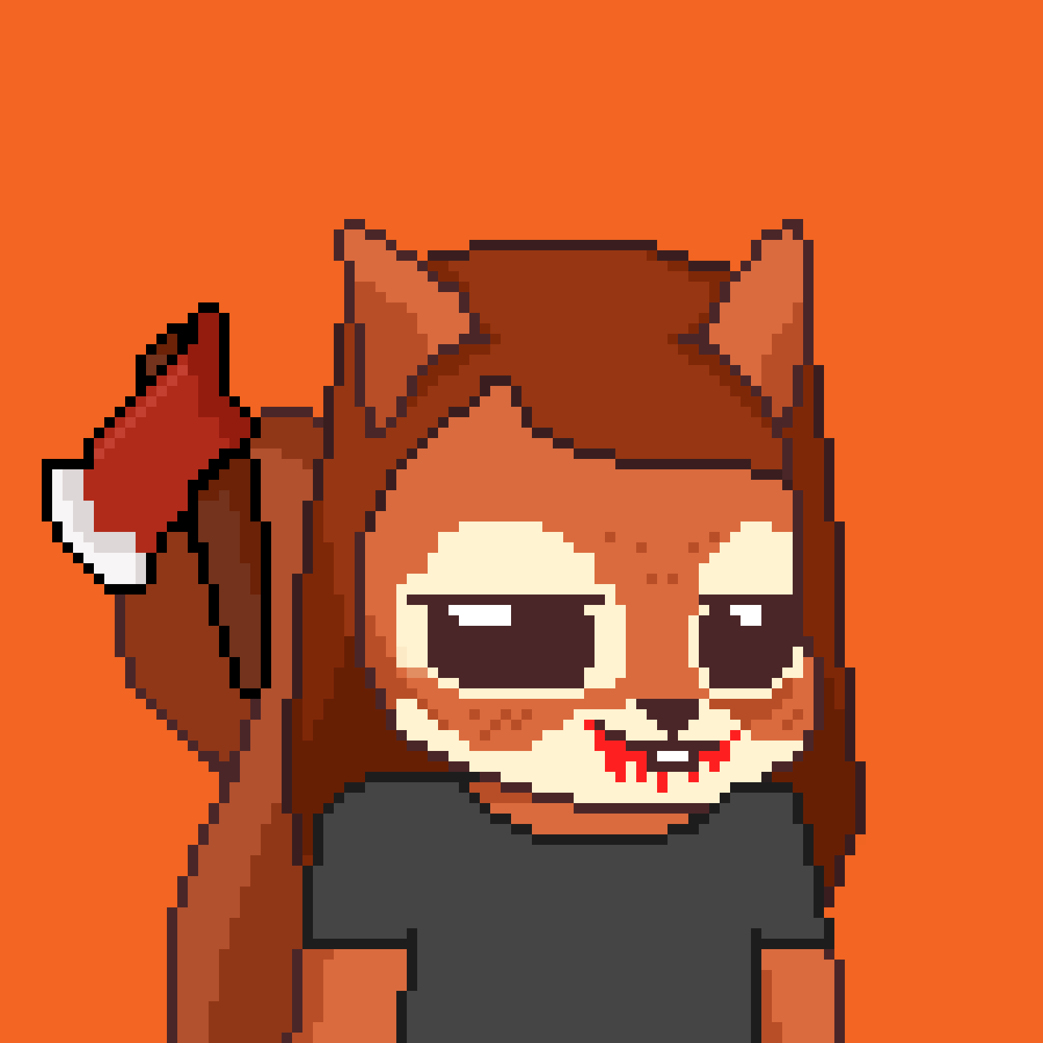 Pixel Squirrels #1543 NFT on Algorand