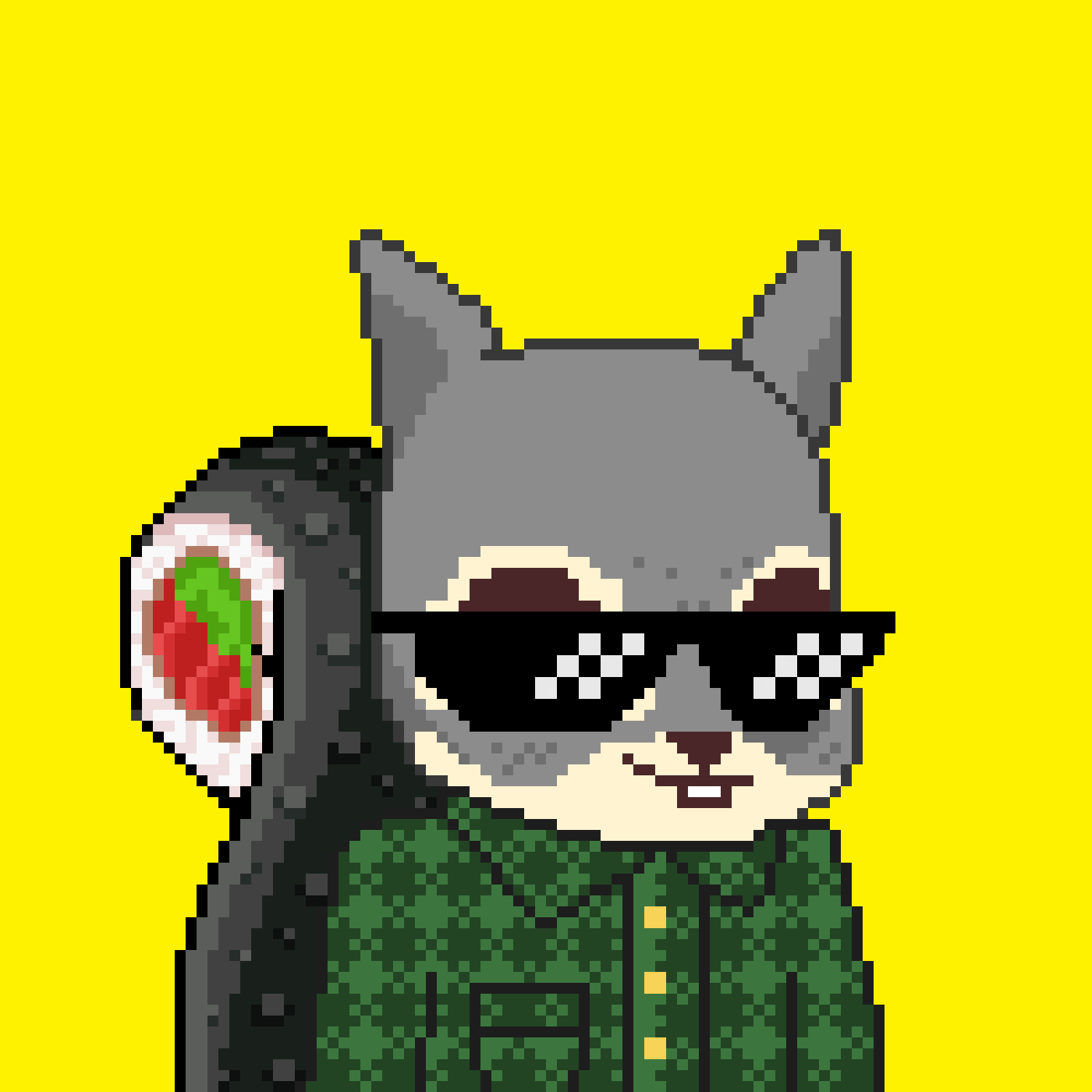 Pixel Squirrels #1545 NFT on Algorand