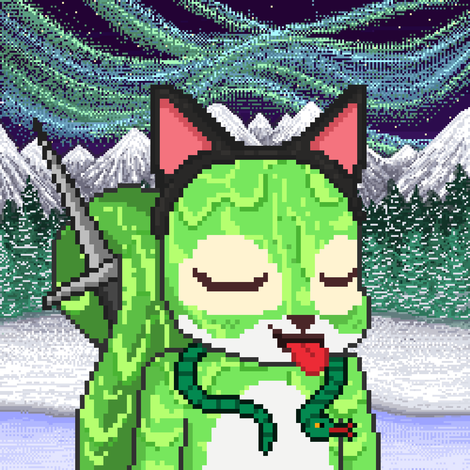 Pixel Squirrels #1546 NFT on Algorand