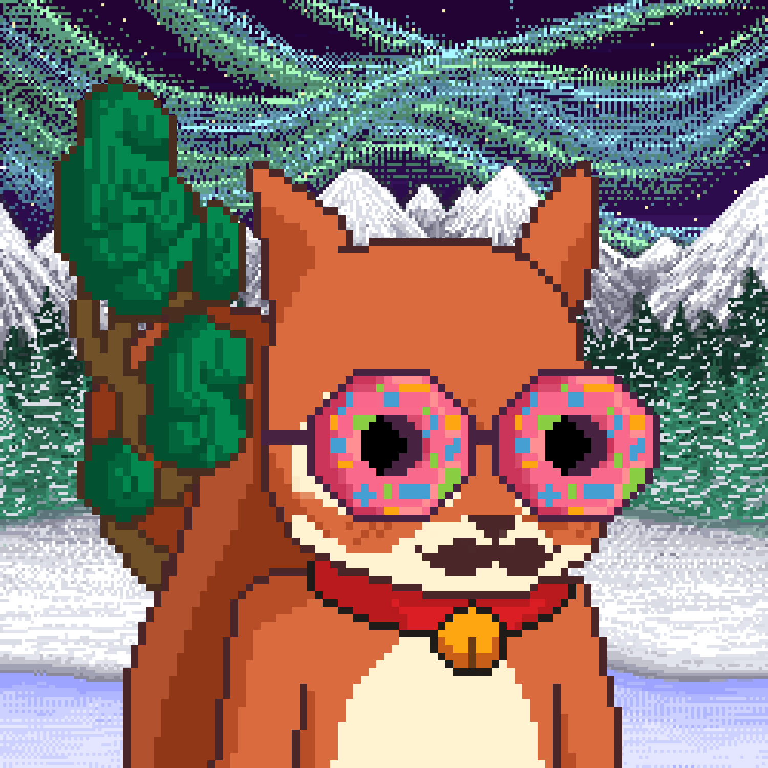 Pixel Squirrels #1547 NFT on Algorand