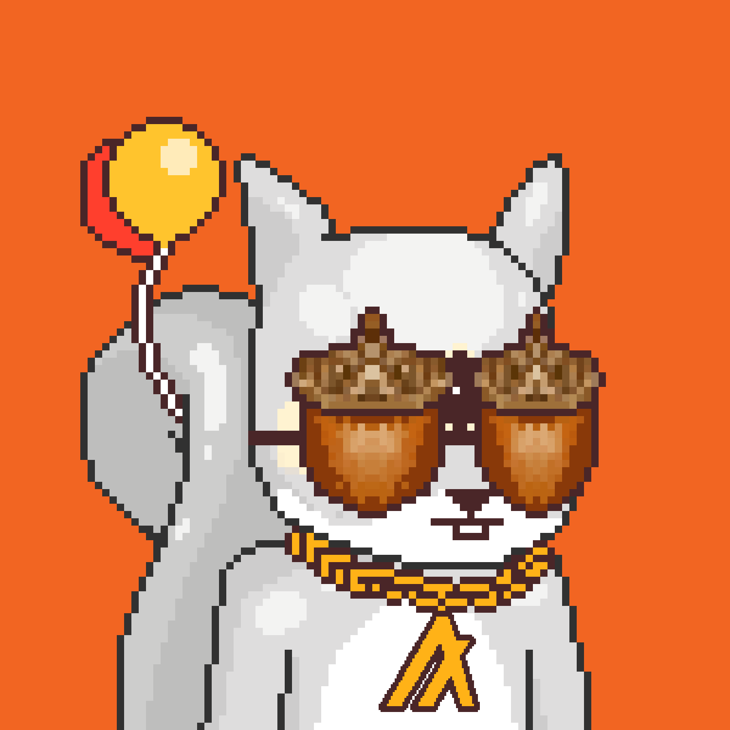 Pixel Squirrels #1558 NFT on Algorand