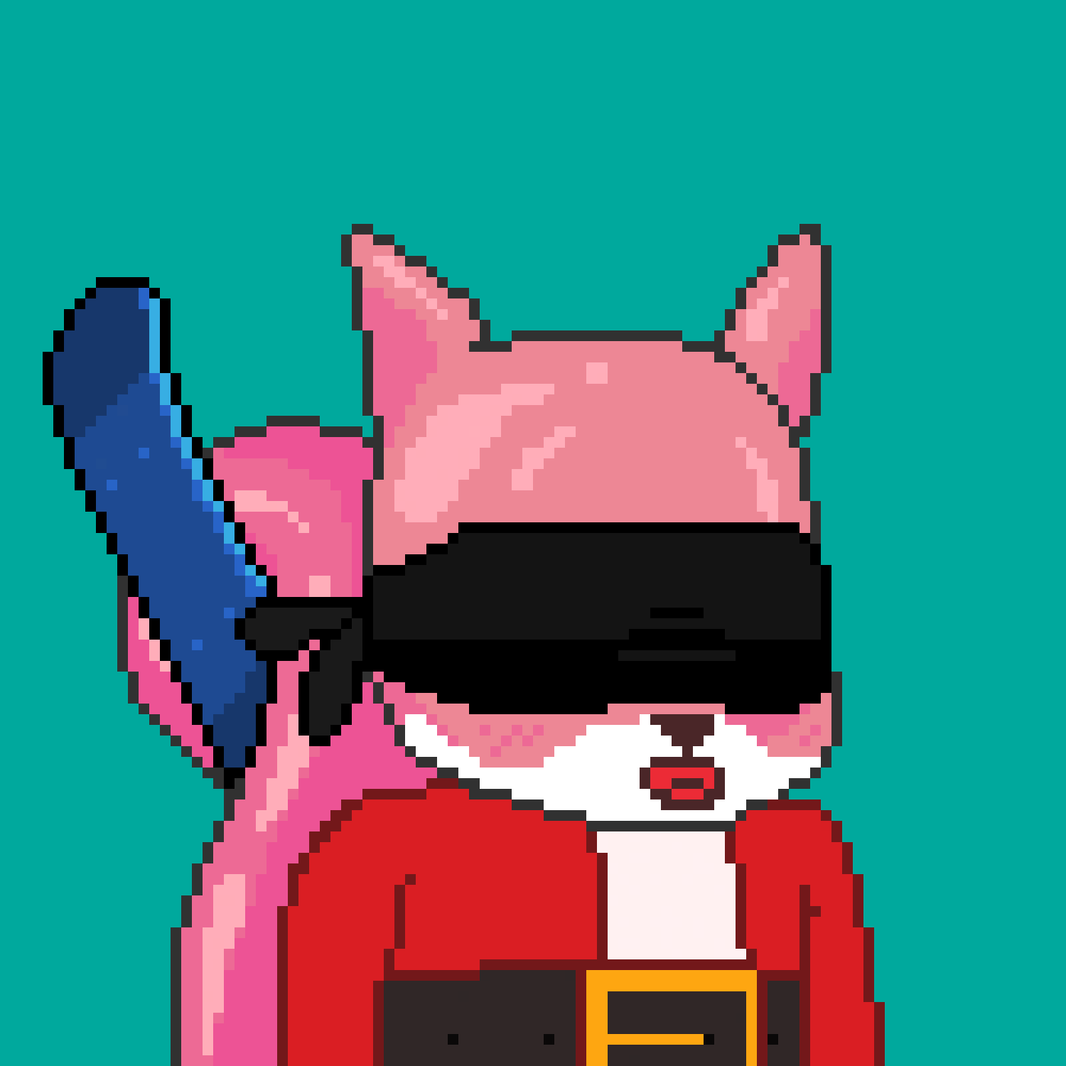 Pixel Squirrels #1569 NFT on Algorand