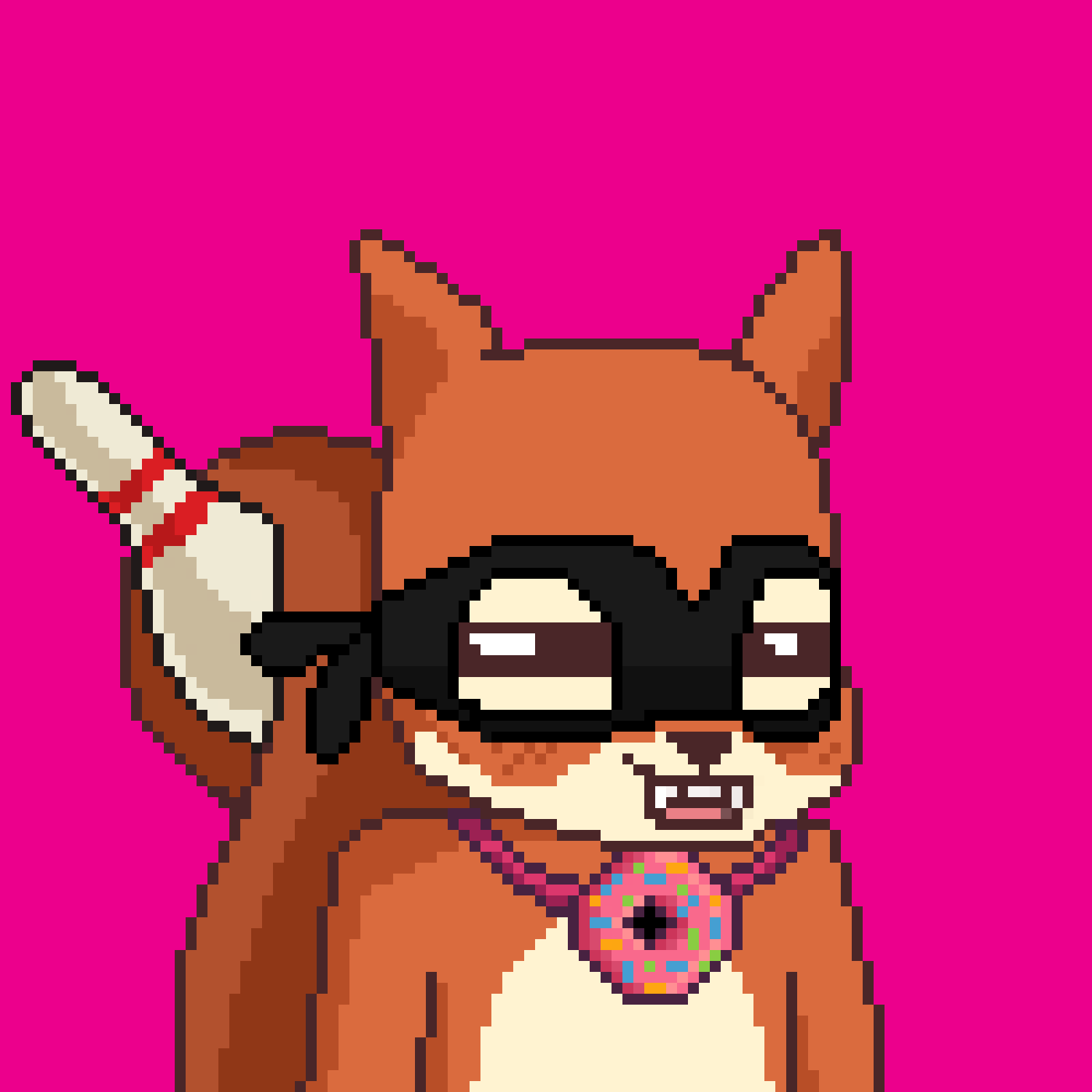 Pixel Squirrels #1576 NFT on Algorand