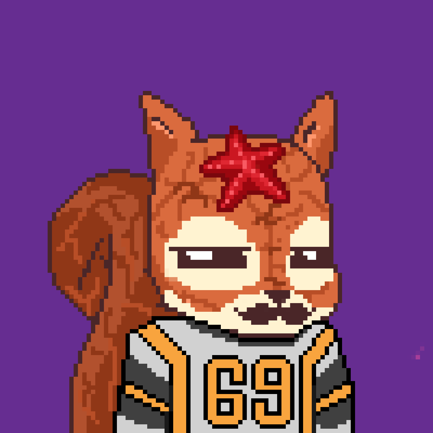 Pixel Squirrels #1589 NFT on Algorand