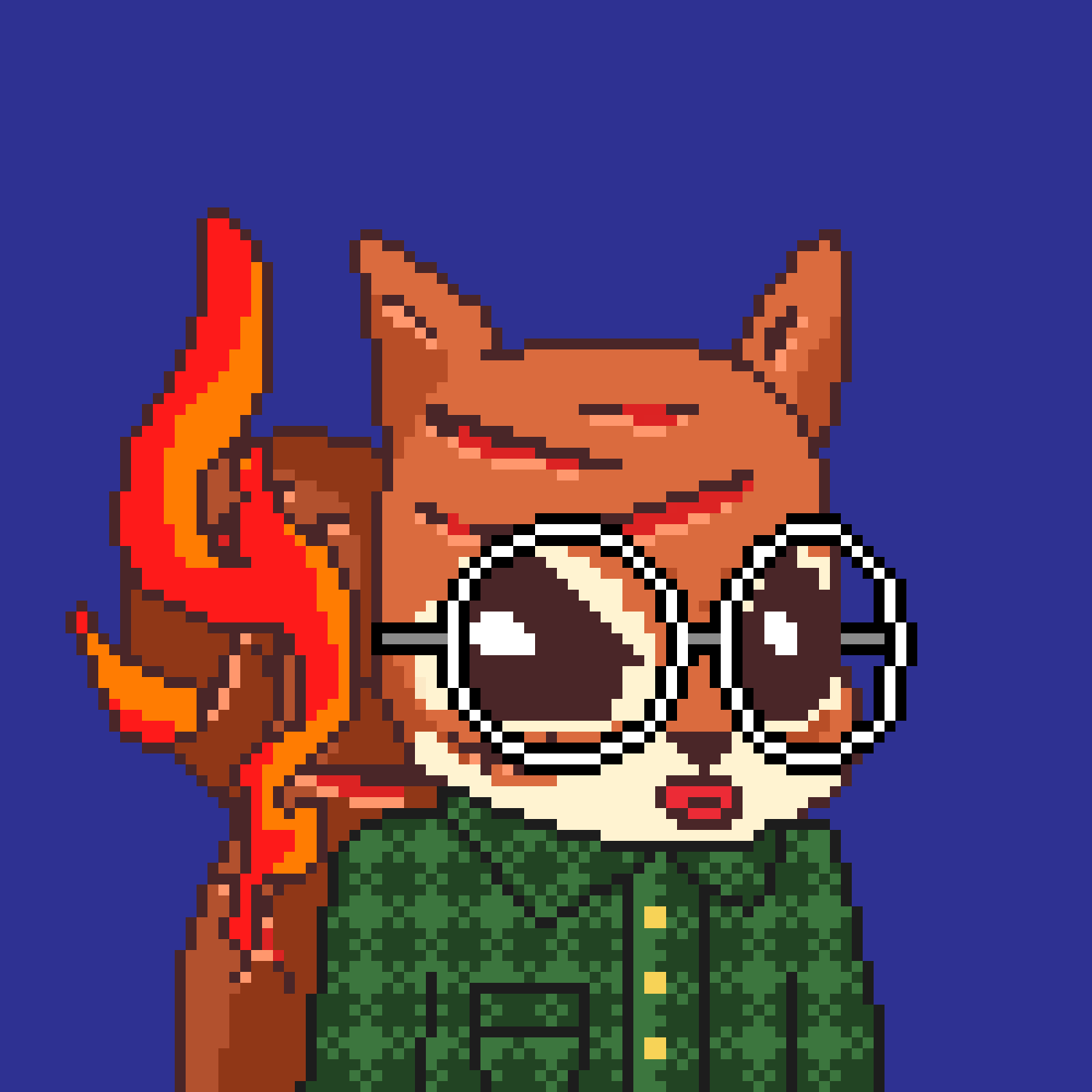 Pixel Squirrels #1597 NFT on Algorand