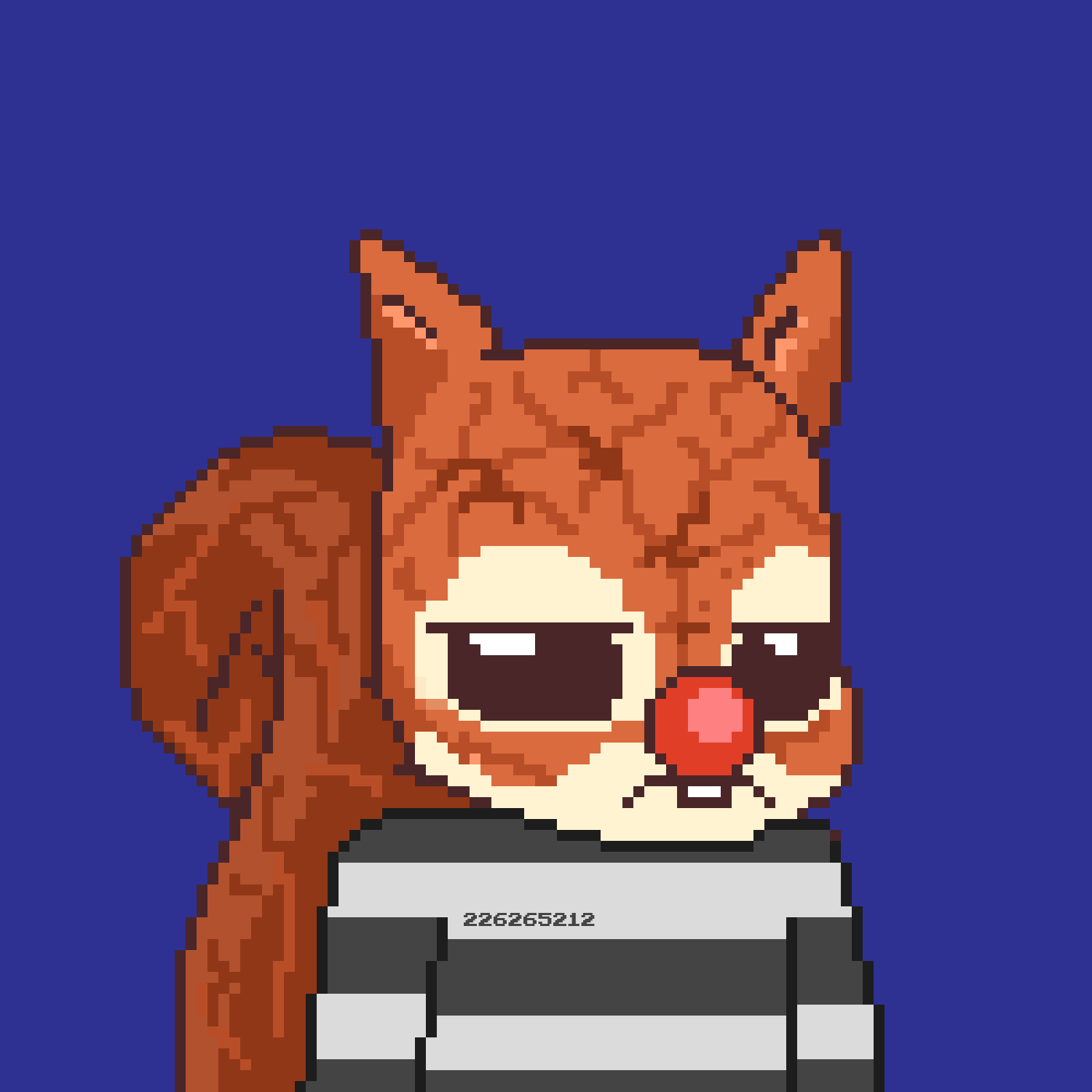 Pixel Squirrels #1598 NFT on Algorand