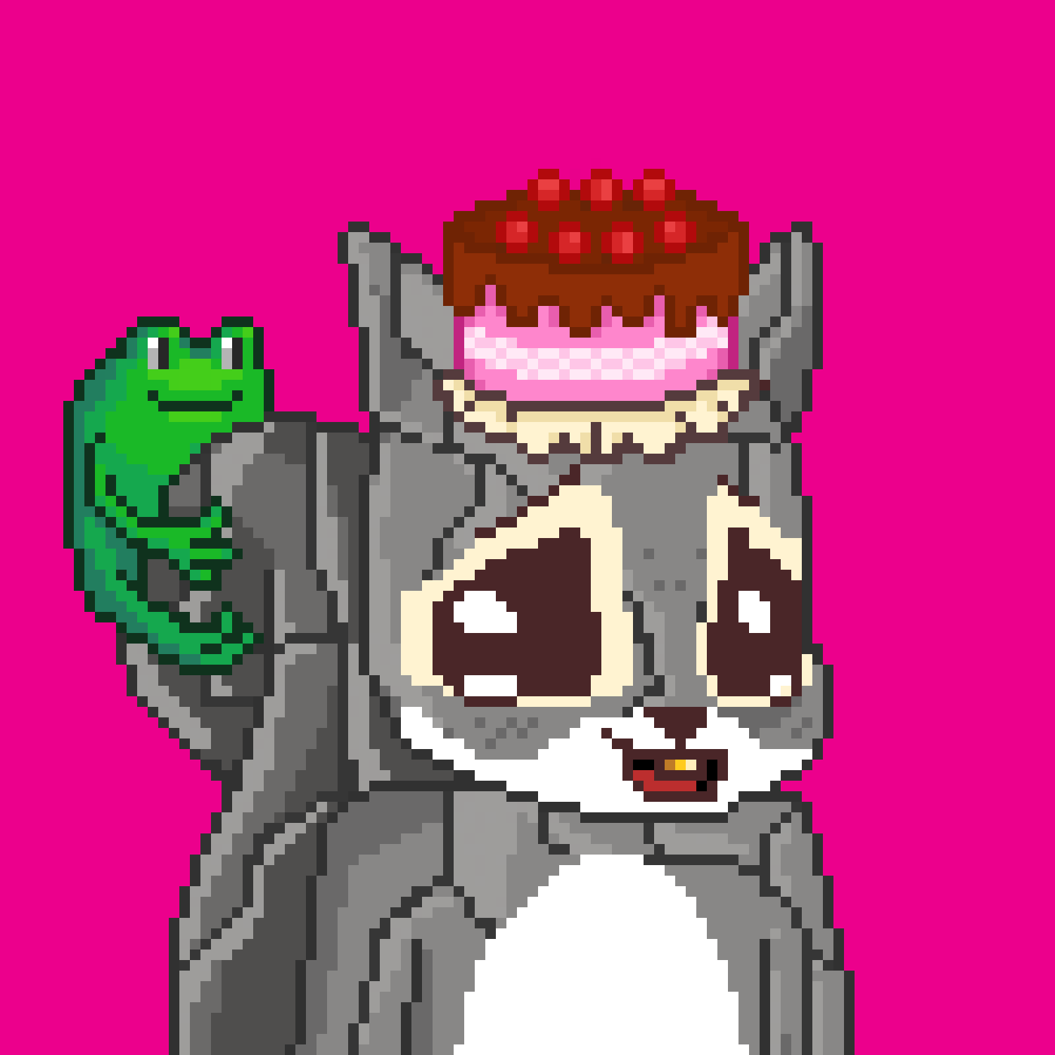 Pixel Squirrels #1601 NFT on Algorand