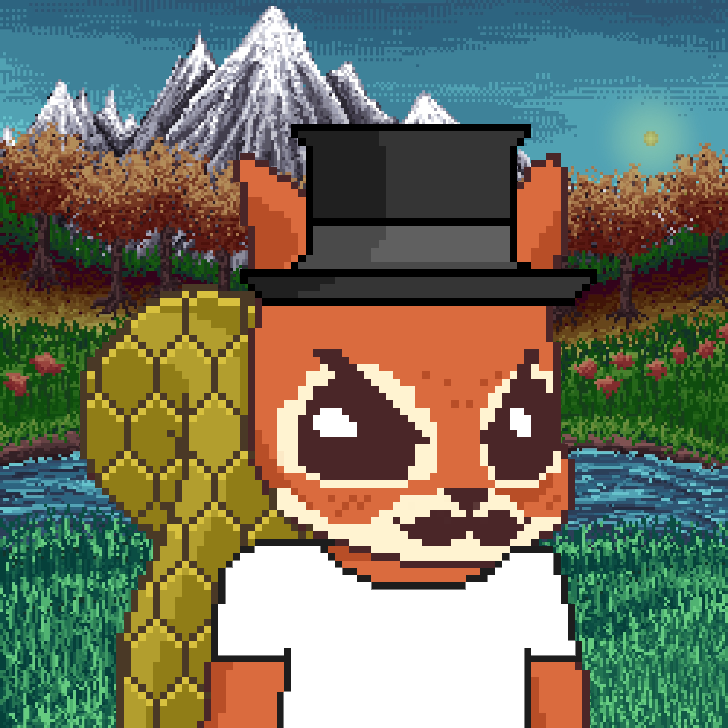 Pixel Squirrels #1606 NFT on Algorand