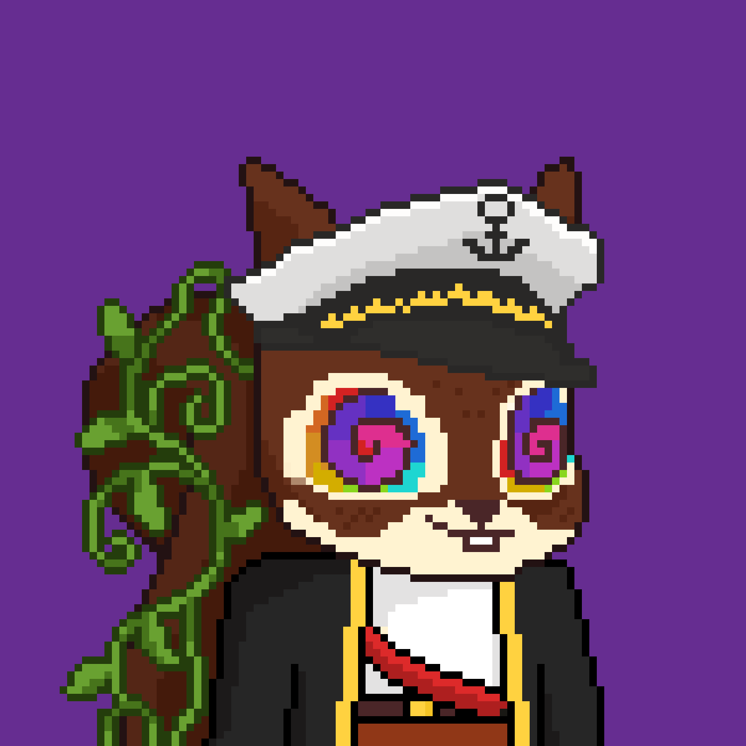 Pixel Squirrels #1608 NFT on Algorand