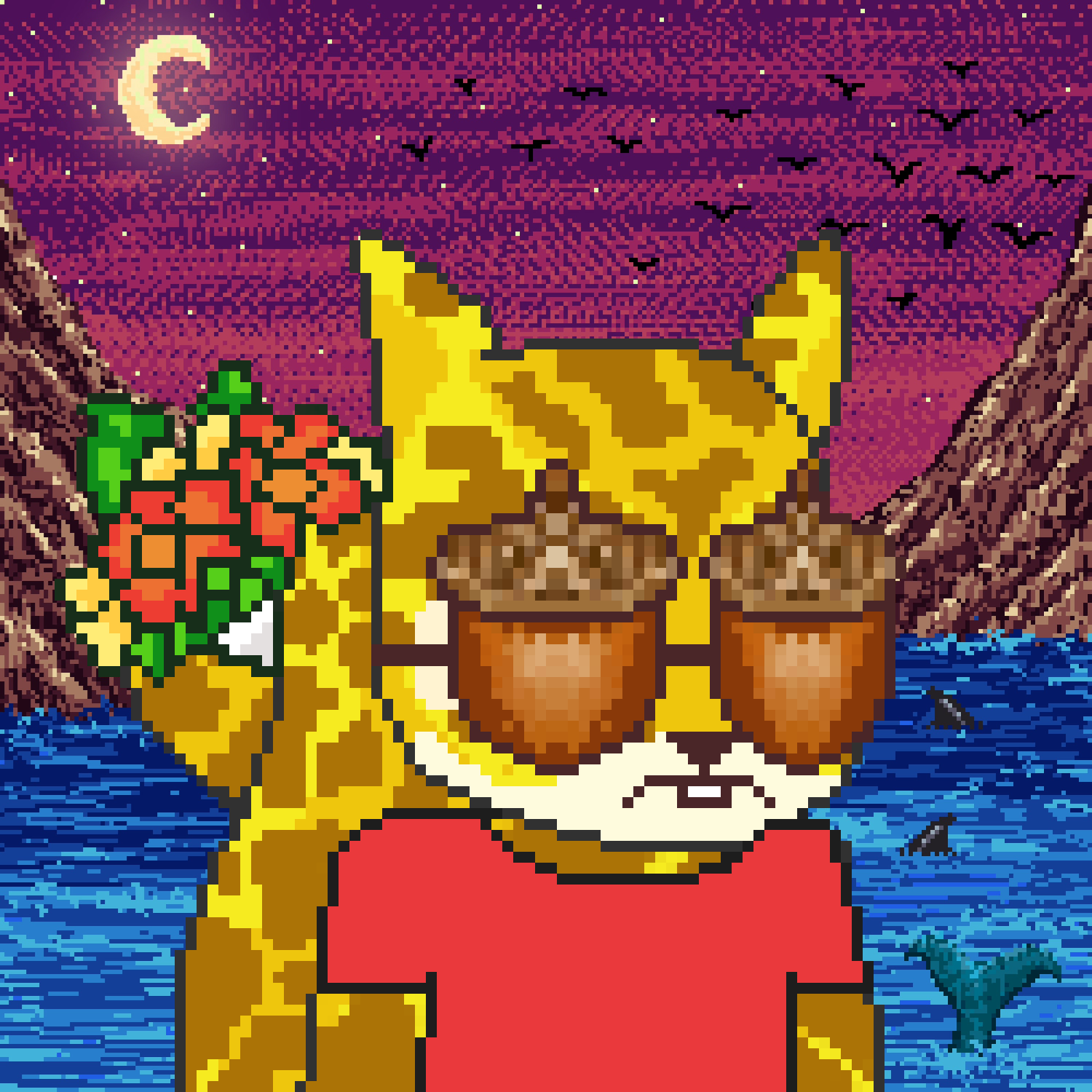 Pixel Squirrels #1619 NFT on Algorand