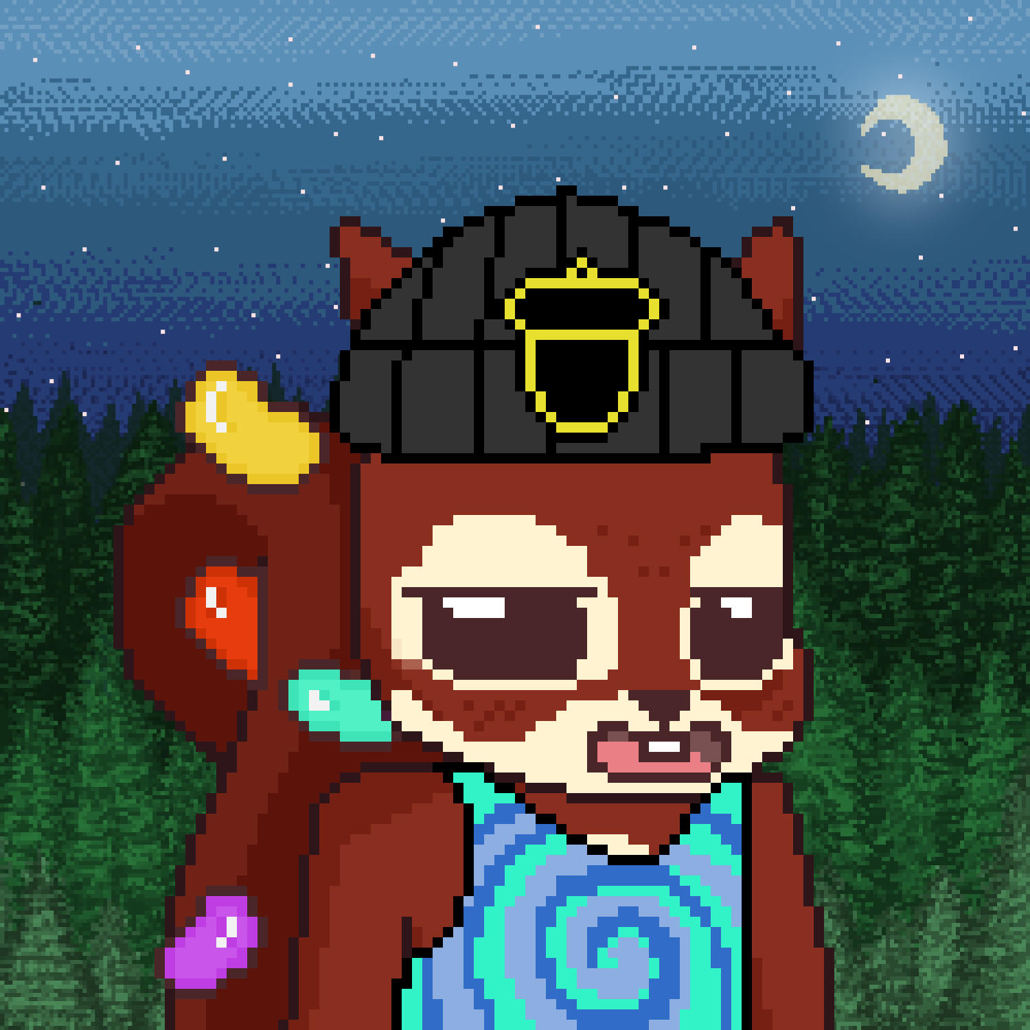 Pixel Squirrels #1621 NFT on Algorand